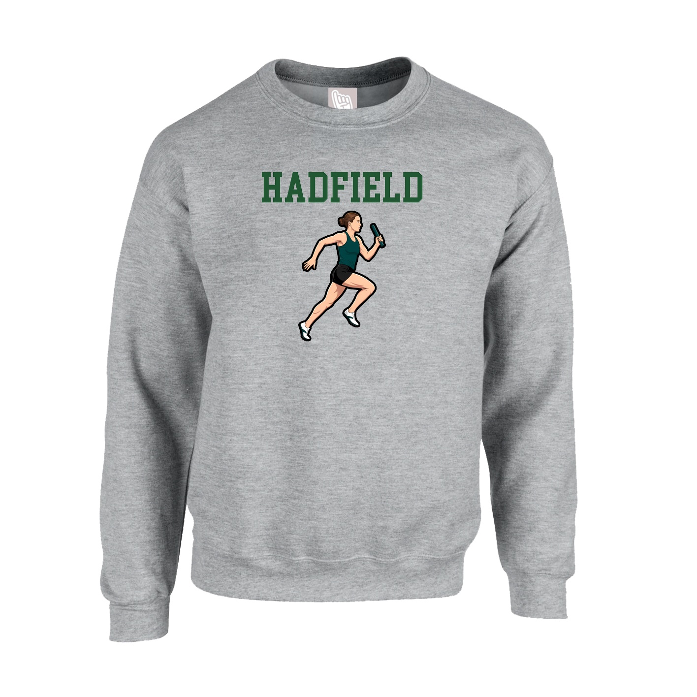 Fleece Crew — Shirsey in Grey