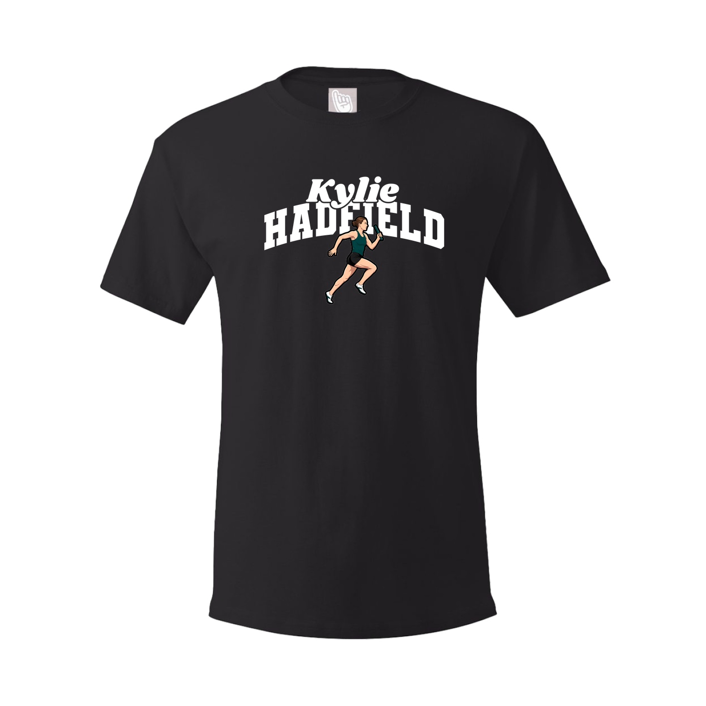 Youth Tee — Signature Arch in Black