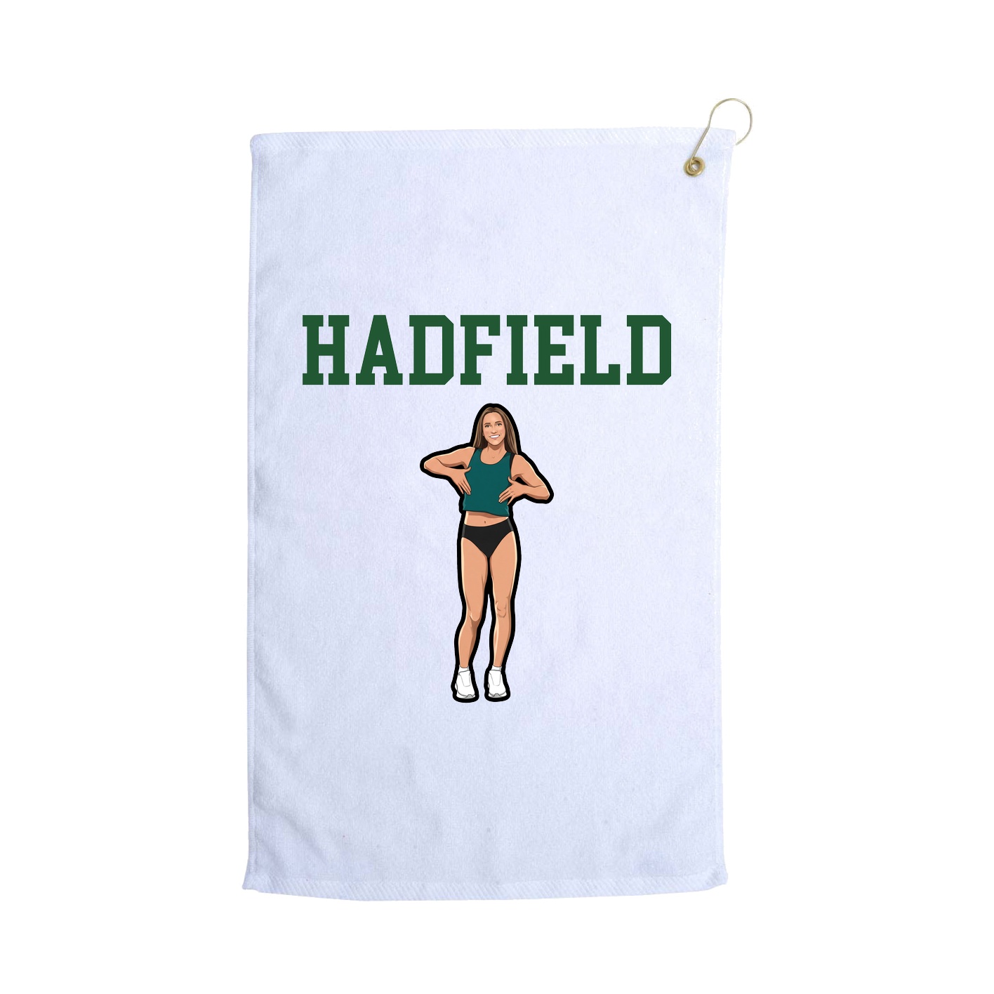 Golf Towel — Shirsey in White