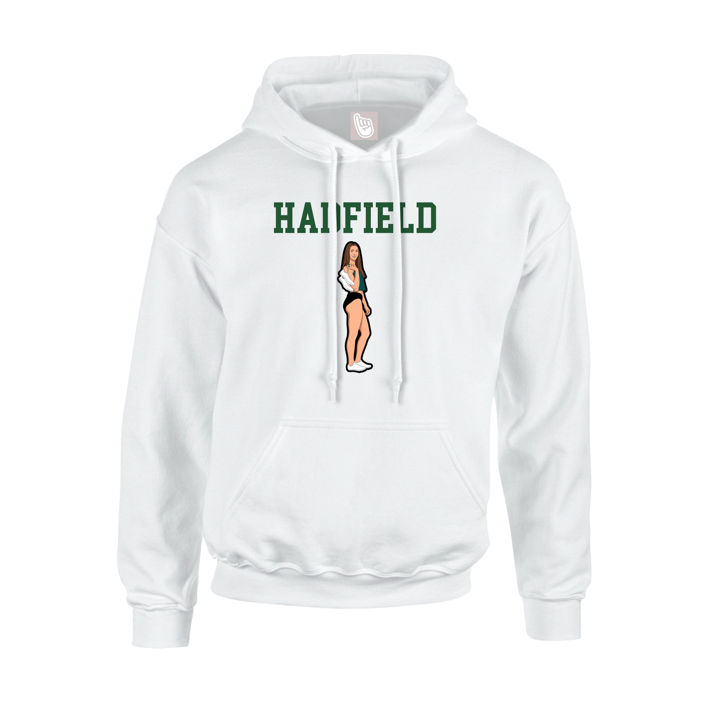 Youth Hoodie — Shirsey in White