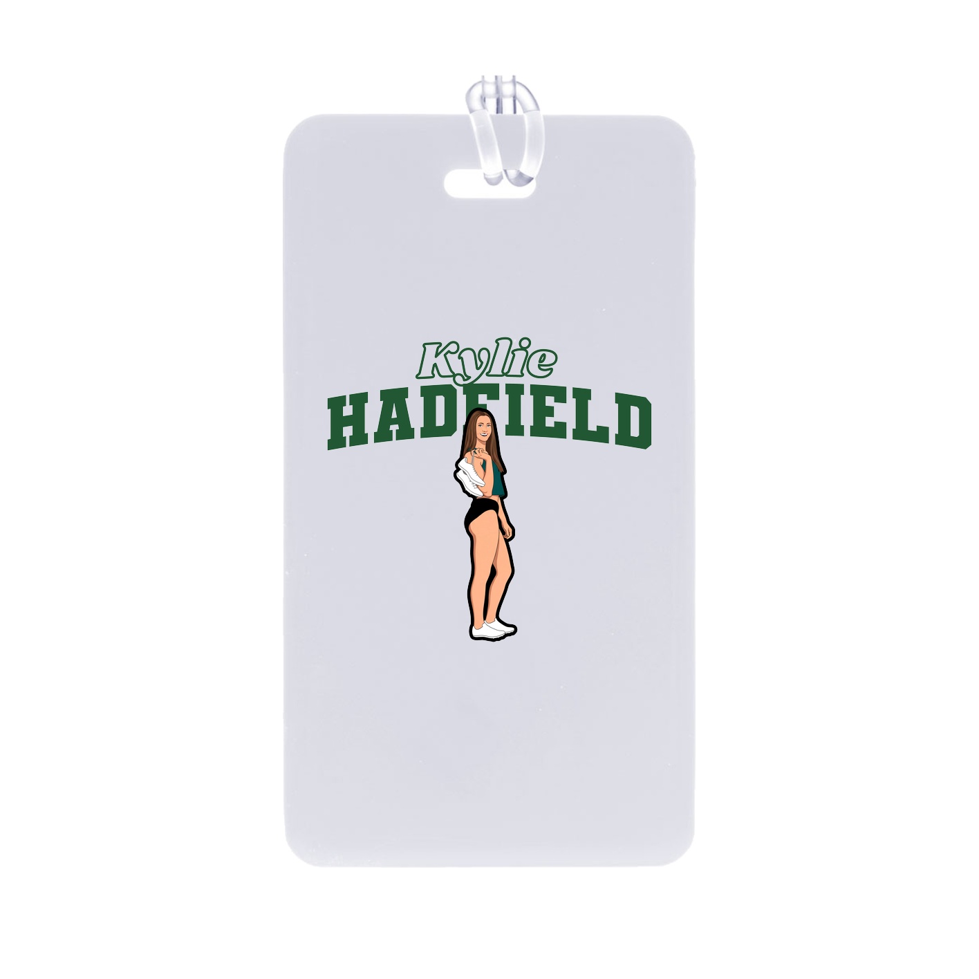 Bag Tag — Name Arch in Classic