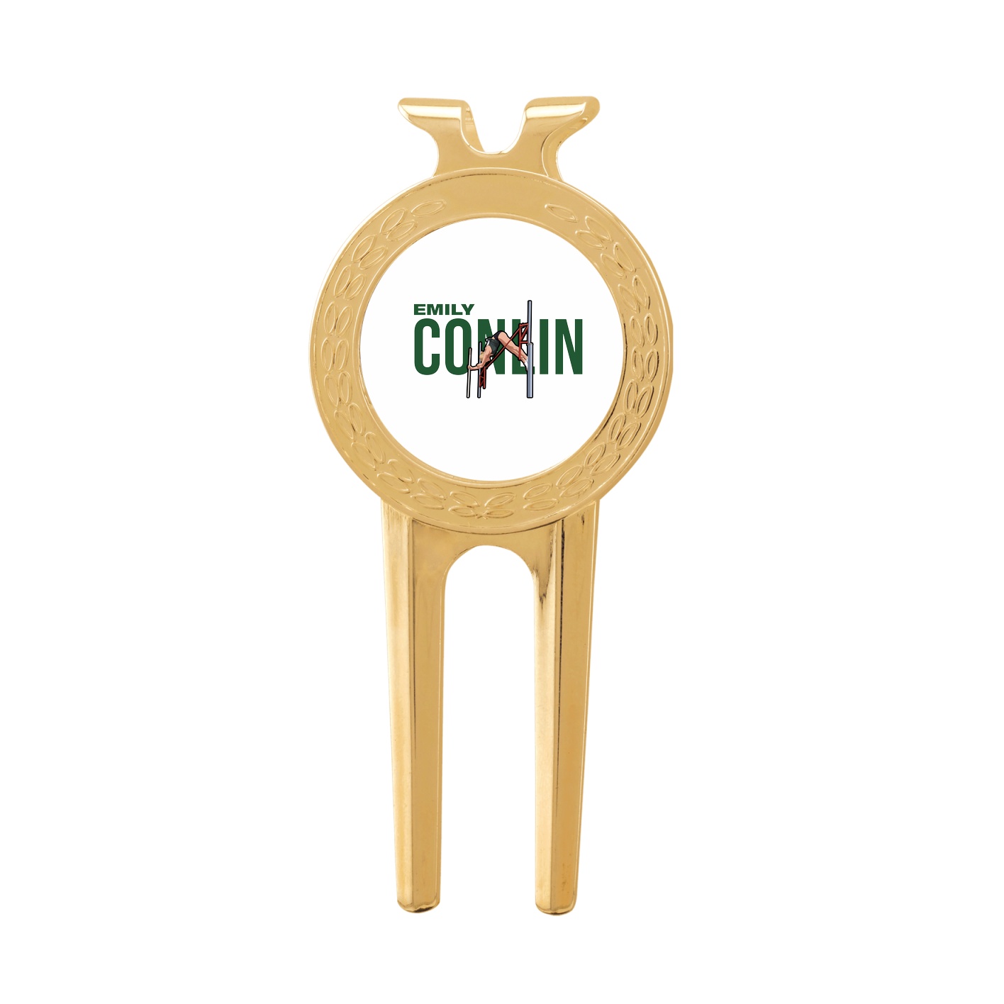 Divot Tool with Ball Marker — Player Name in Classic