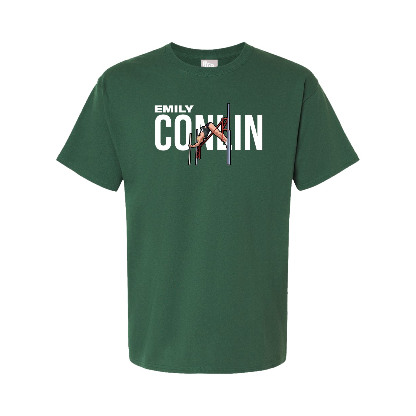 Youth Tee — Player Name in Green