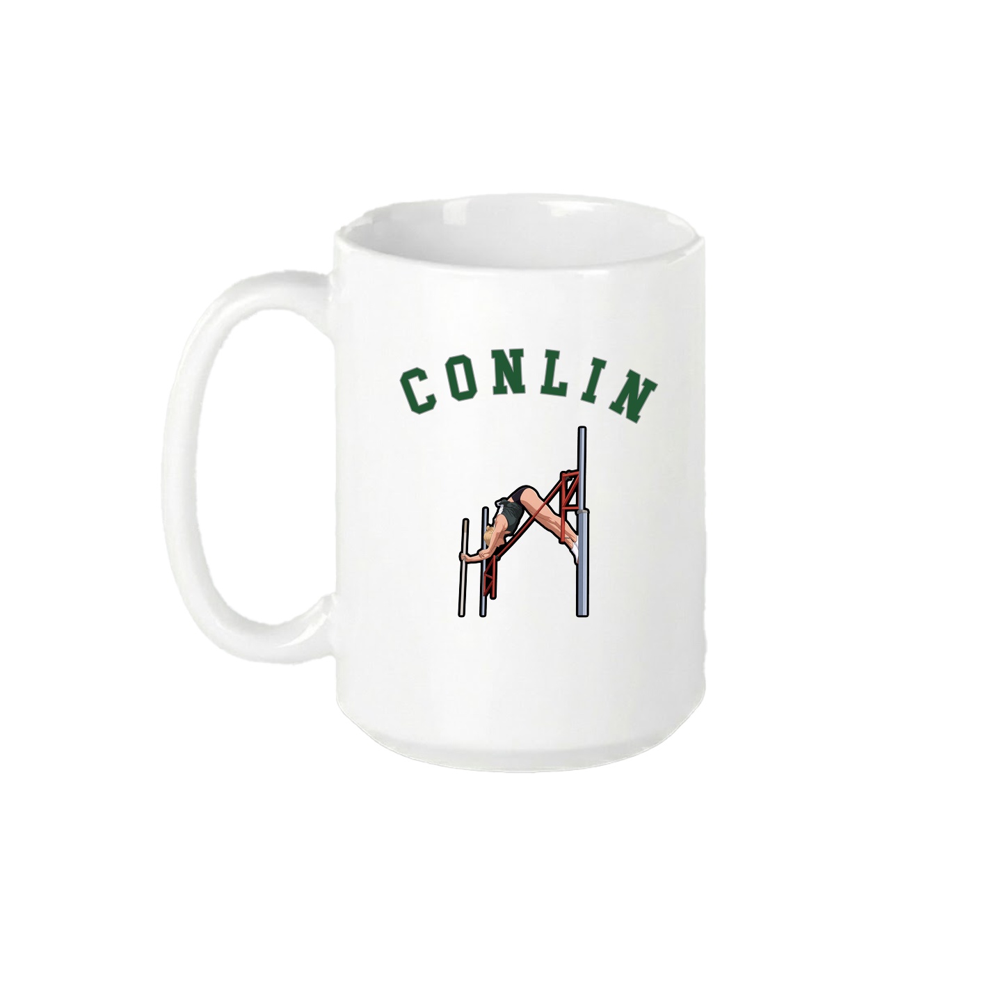 15oz Coffee Mug — Shirsey Arch in White