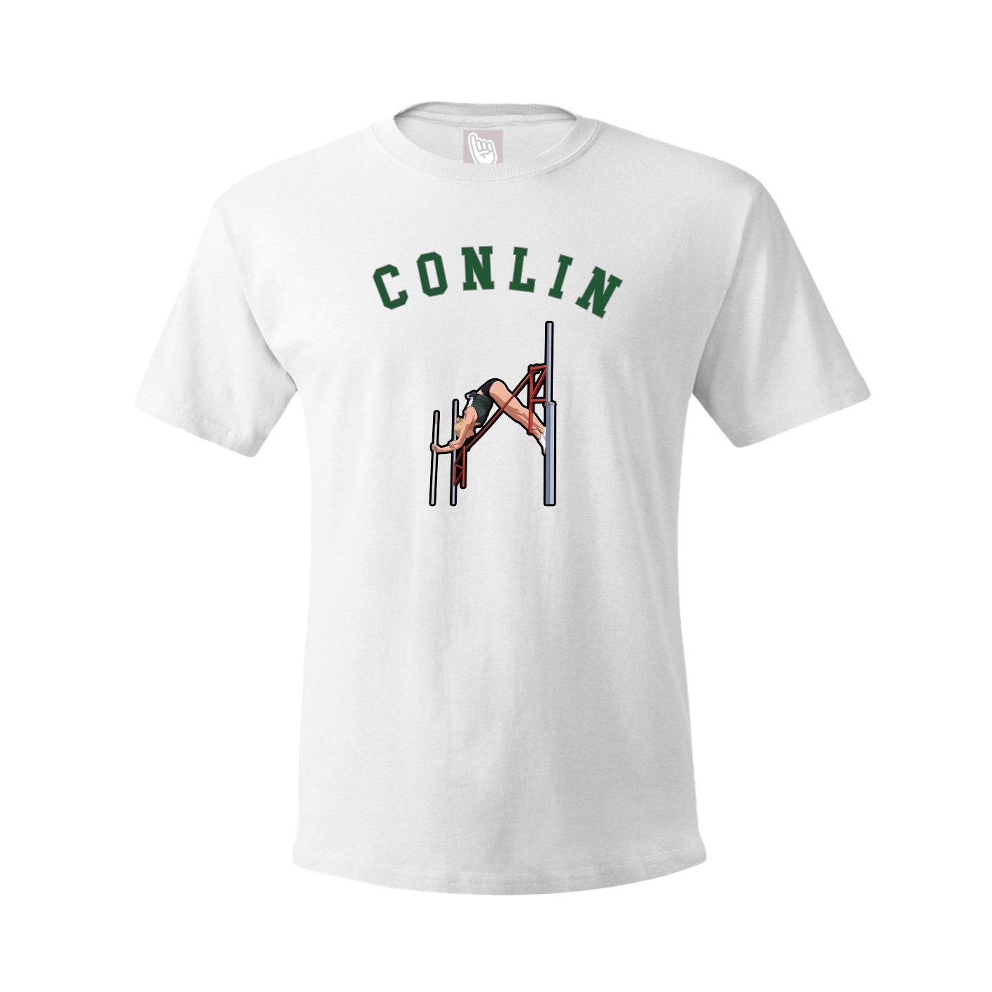 Youth Tee — Shirsey Arch in White