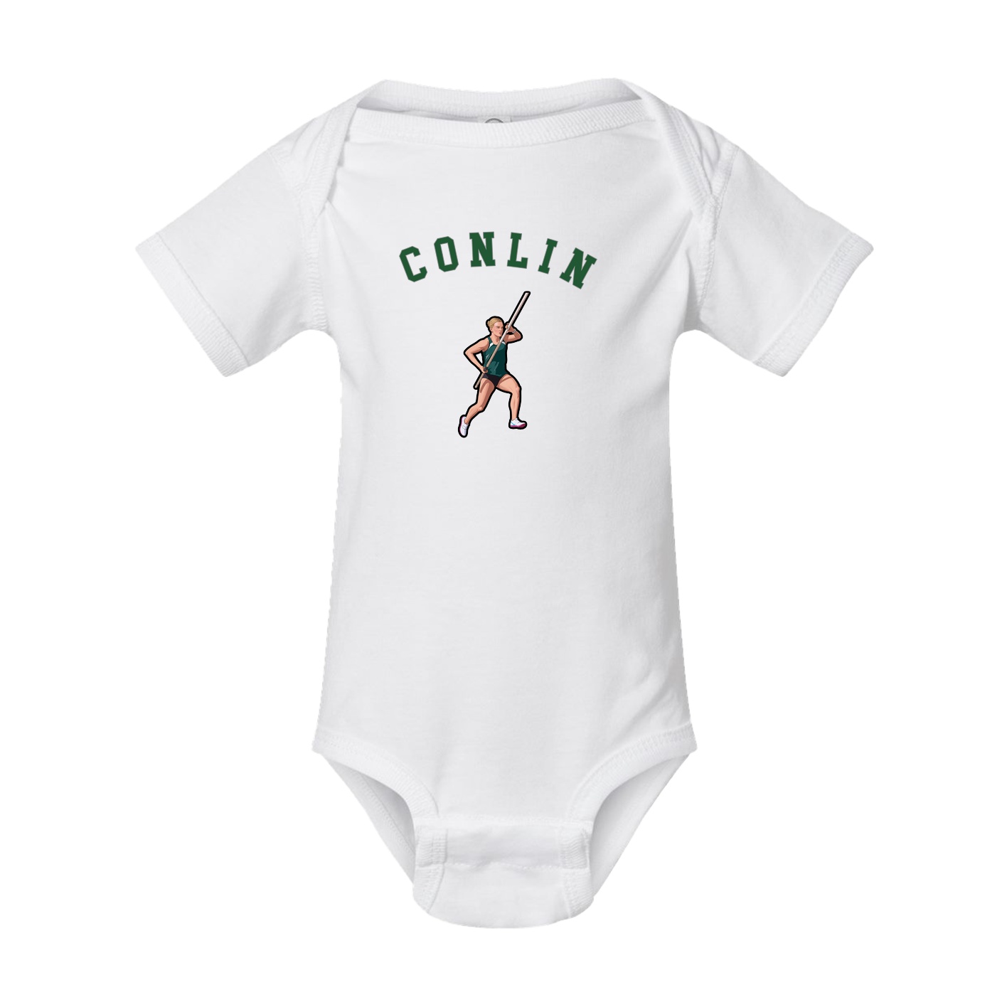 Baby Onesie — Shirsey Arch in White