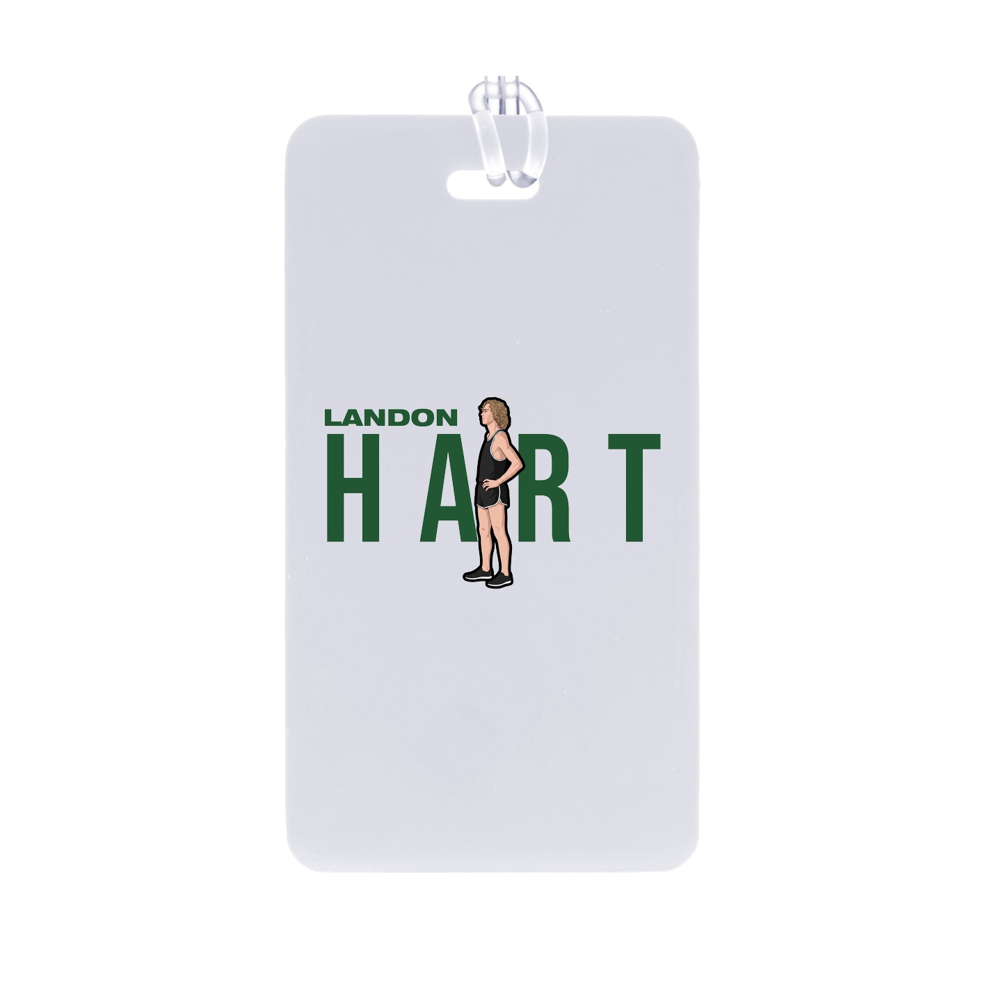 Bag Tag — Player Name in Classic