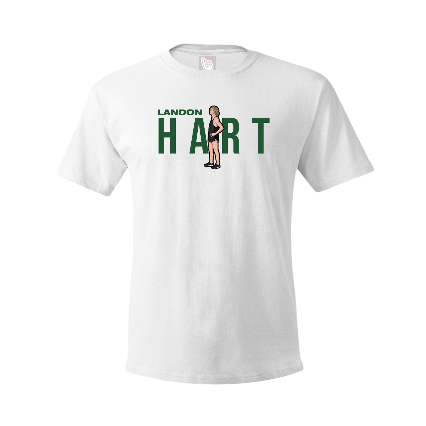 Youth Tee — Player Name in White