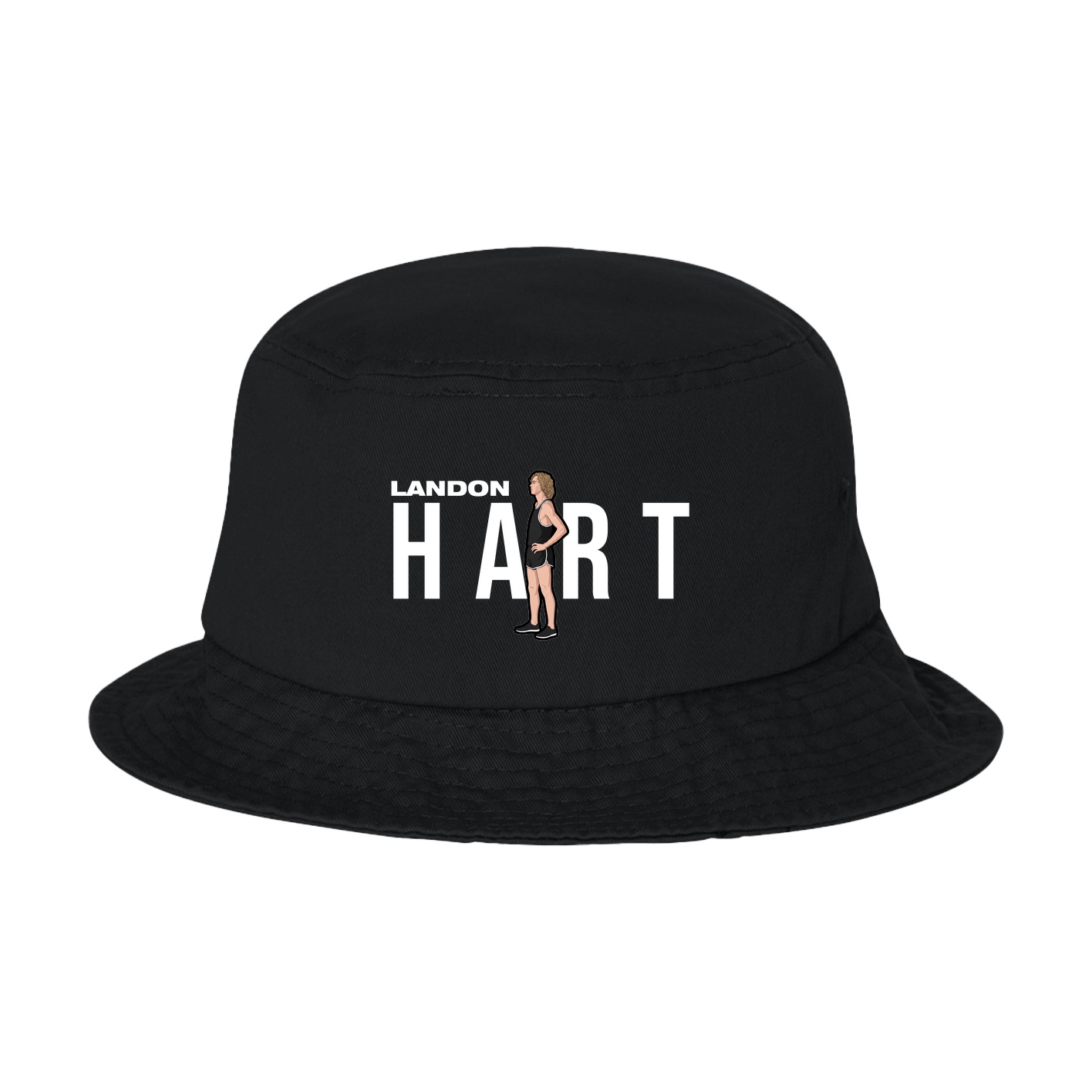 Bucket Cap — Player Name in Black