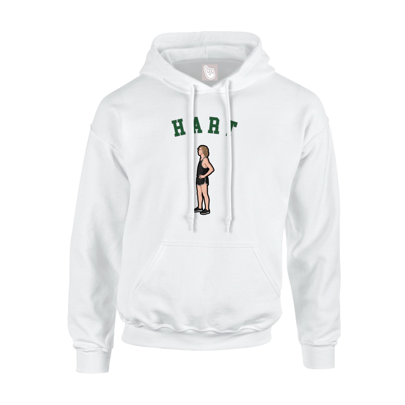 Hoodie — Shirsey Arch in White