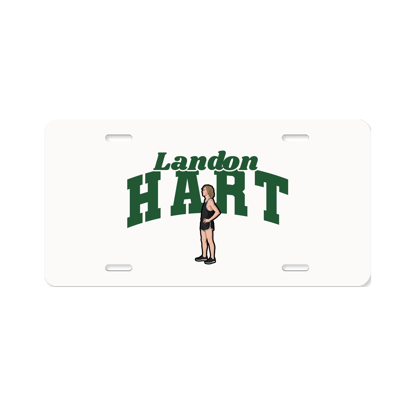 License Plate — Signature Arch in Classic