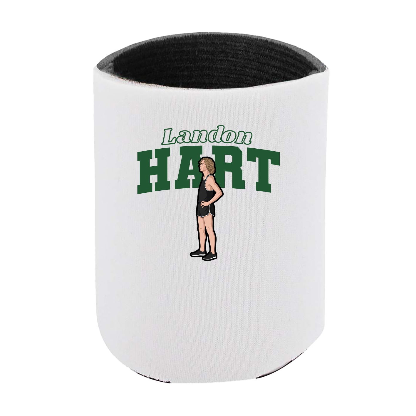 Can Holder — Name Arch in White