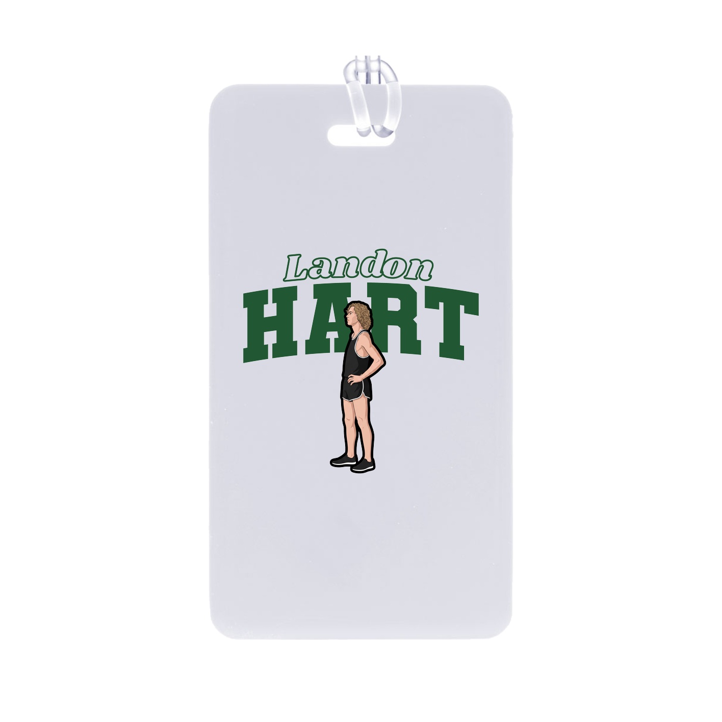 Bag Tag — Name Arch in Classic