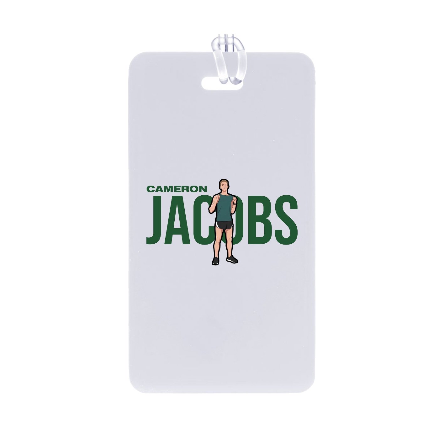 Bag Tag — Player Name in Classic
