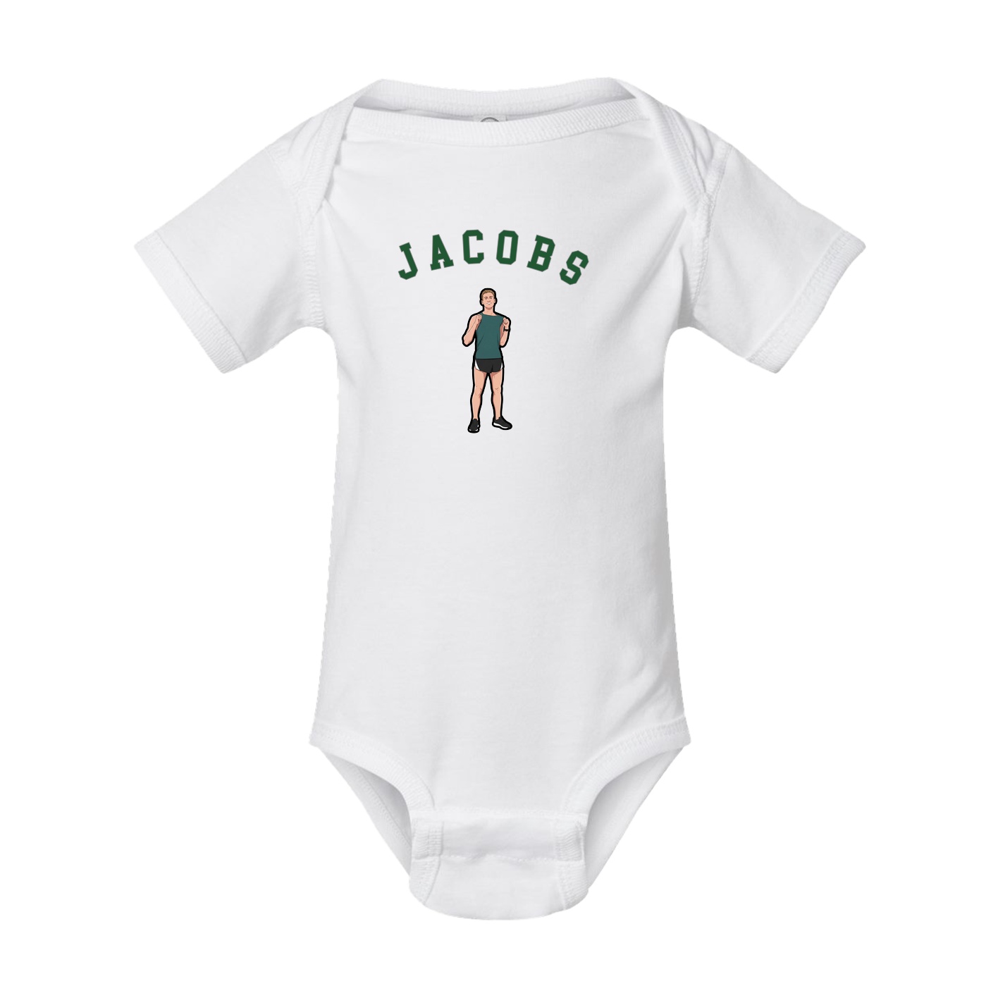Baby Onesie — Shirsey Arch in White