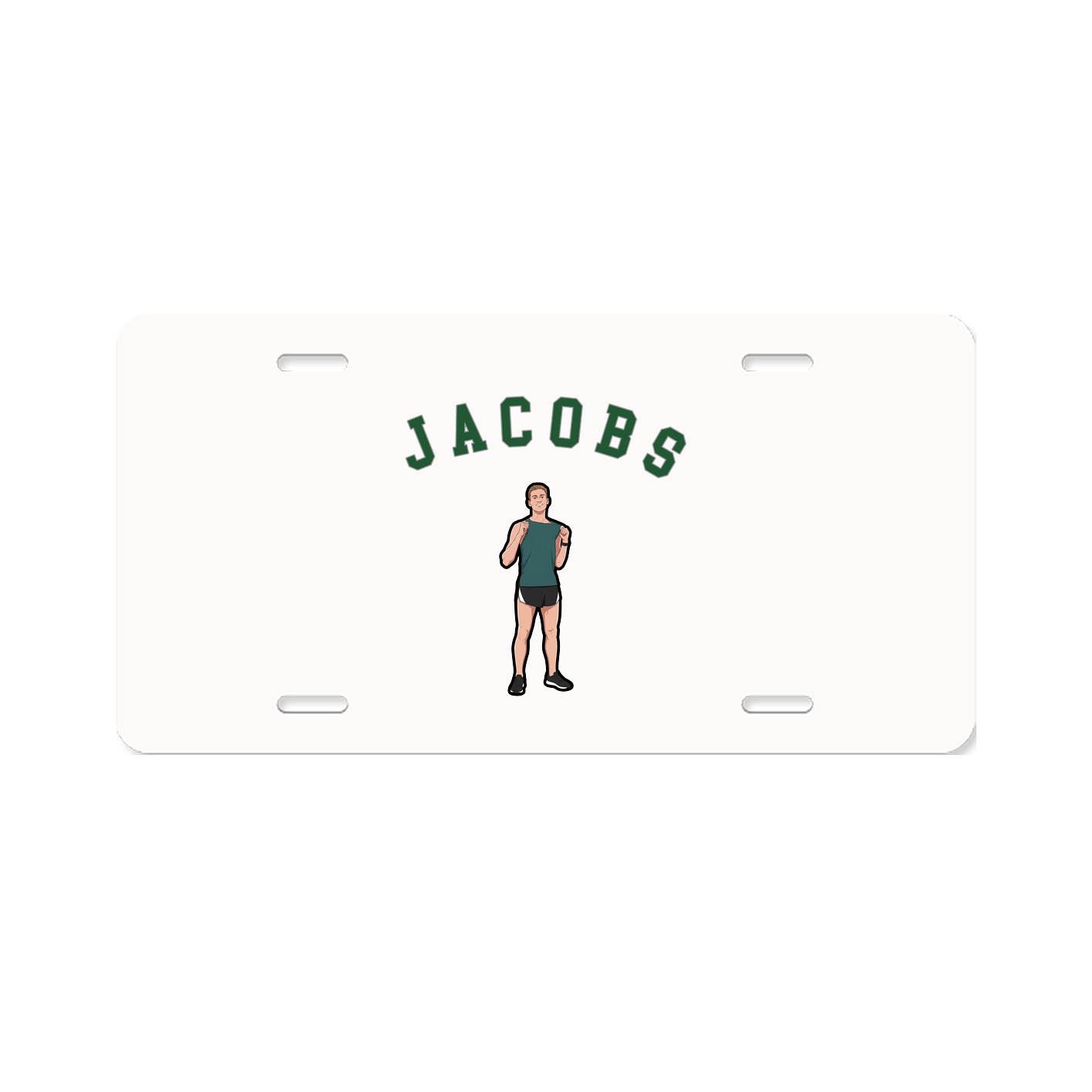 License Plate — Shirsey Arch in Classic