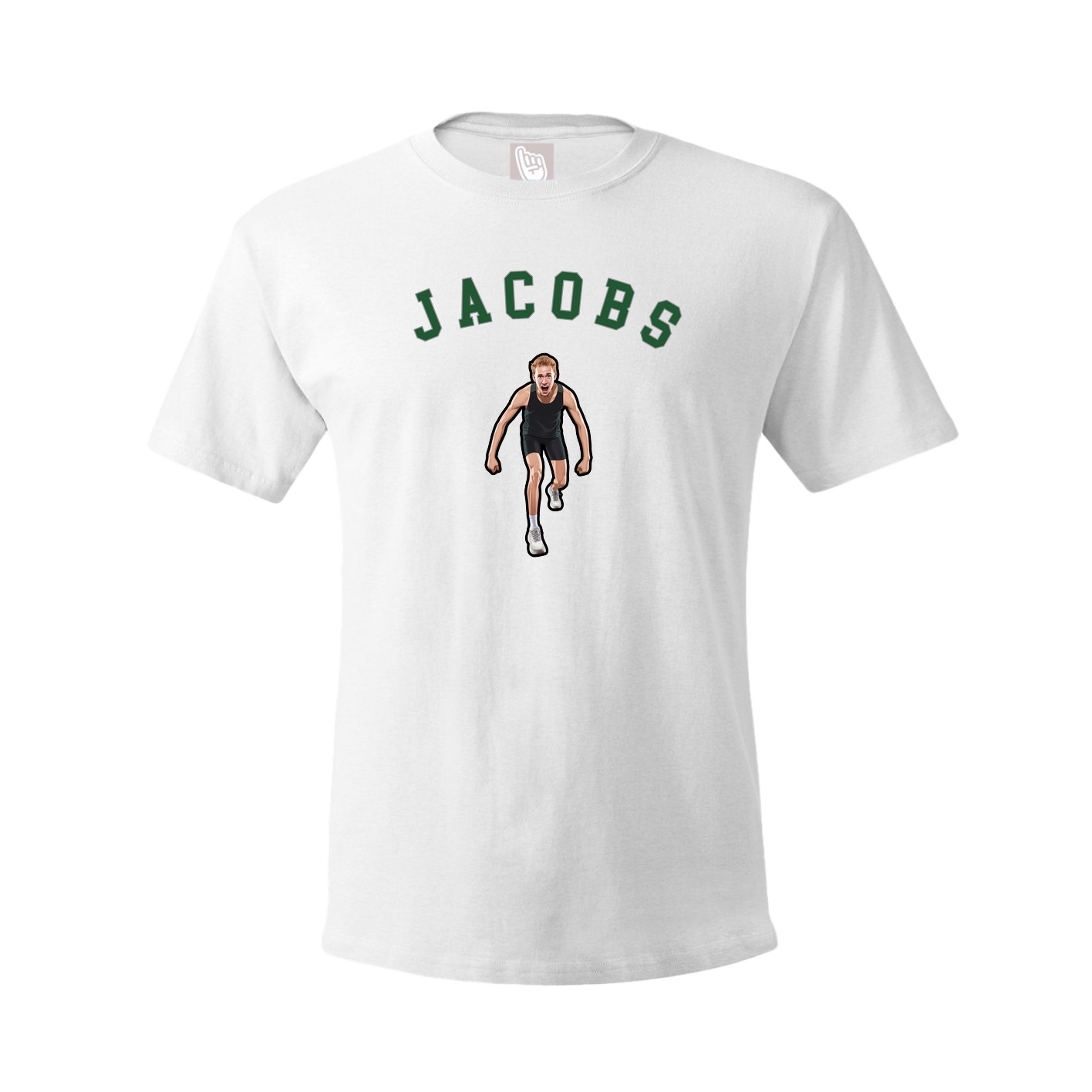 Youth Tee — Shirsey Arch in White