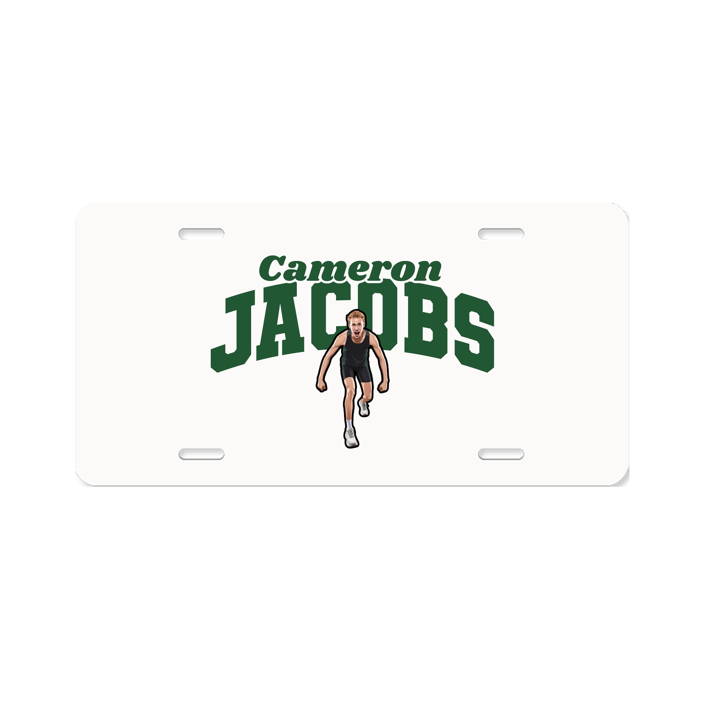 License Plate — Signature Arch in Classic