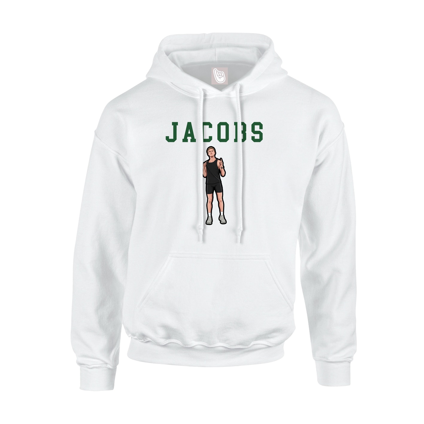 Hoodie — Shirsey in White