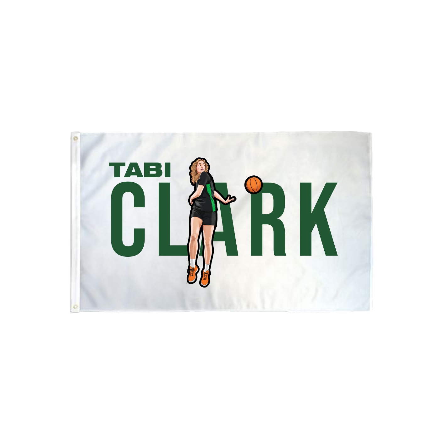 3x5 Flag — Player Name in Classic