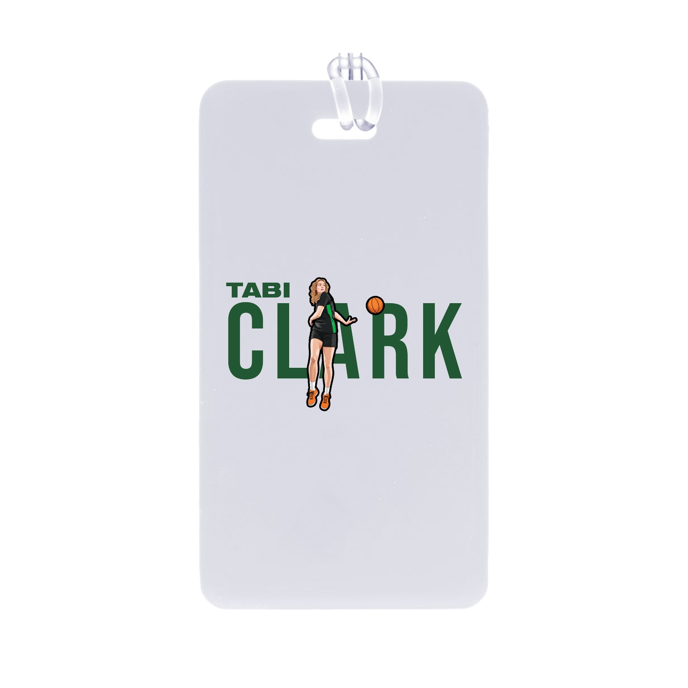Bag Tag — Player Name in Classic