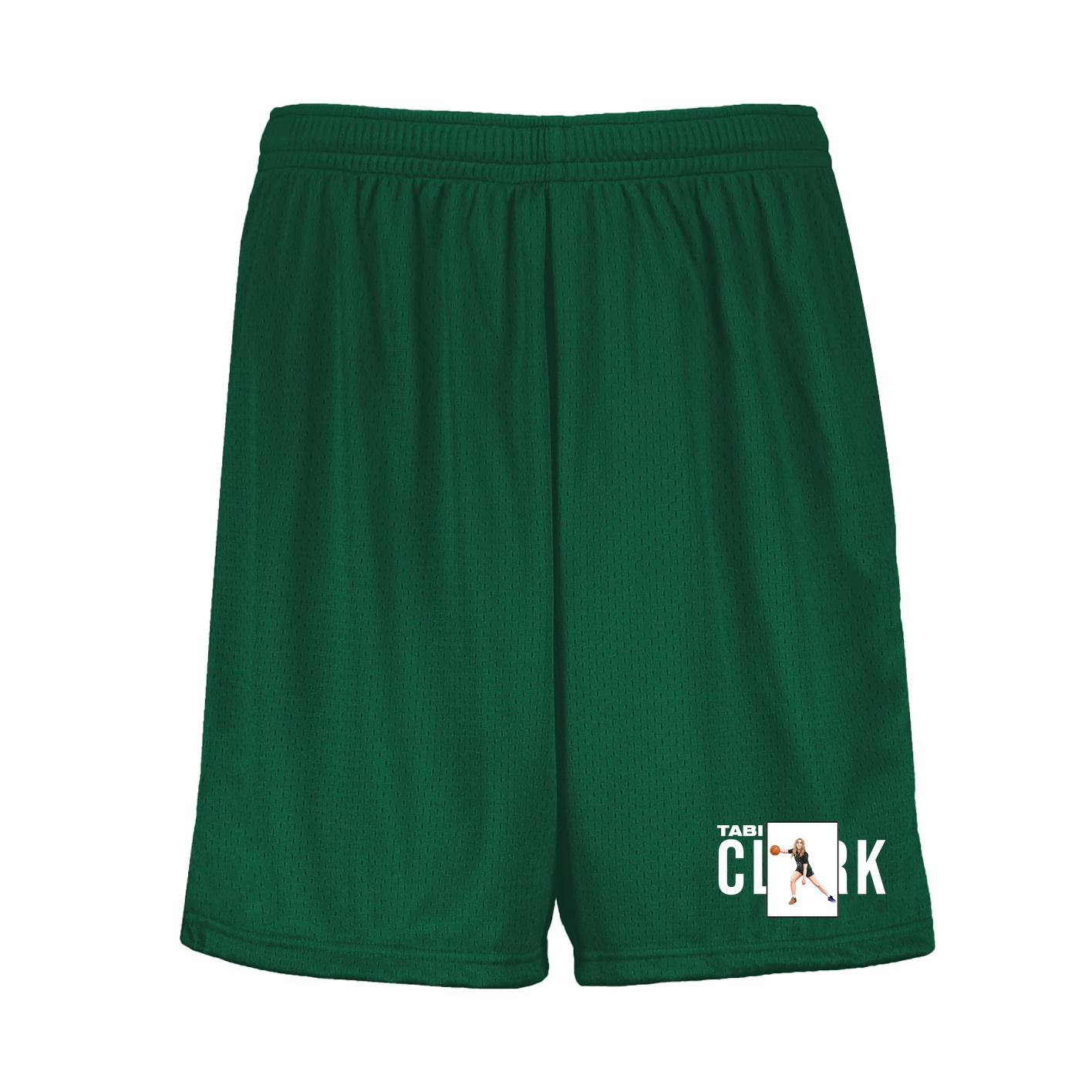 Shorts — Player Name in Green