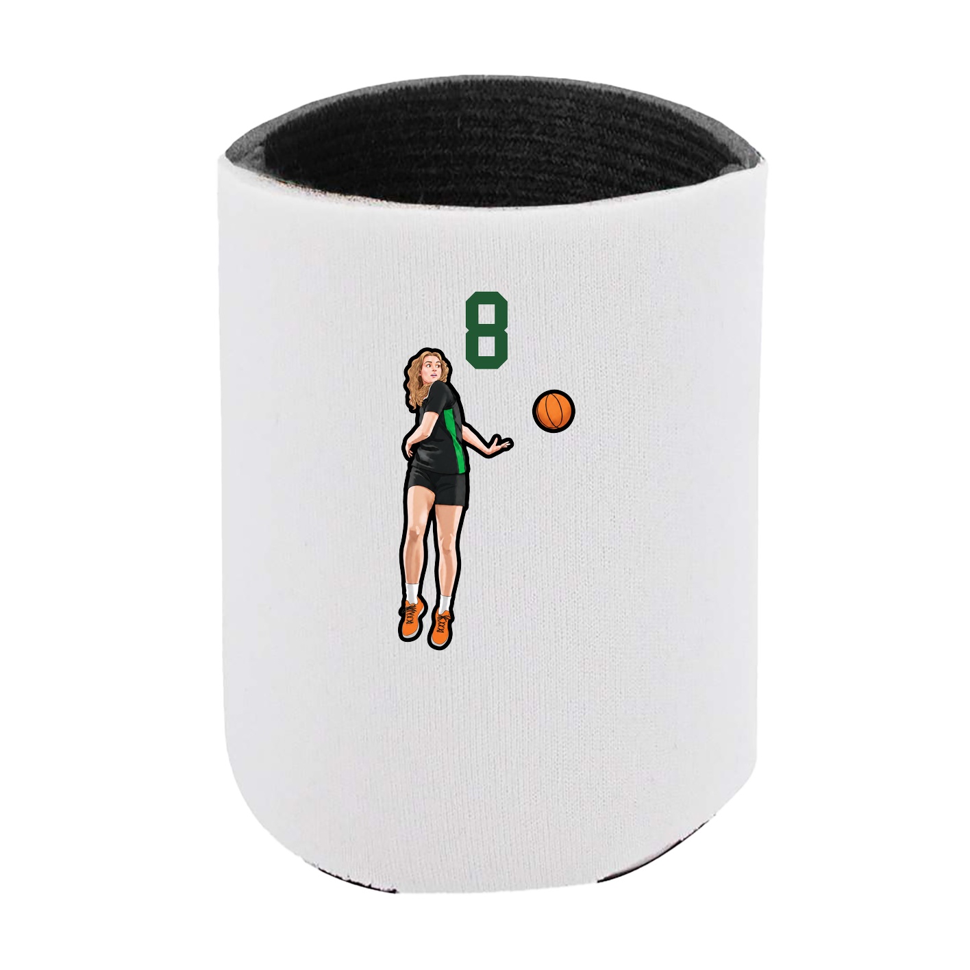 Can Holder — Number Top in White