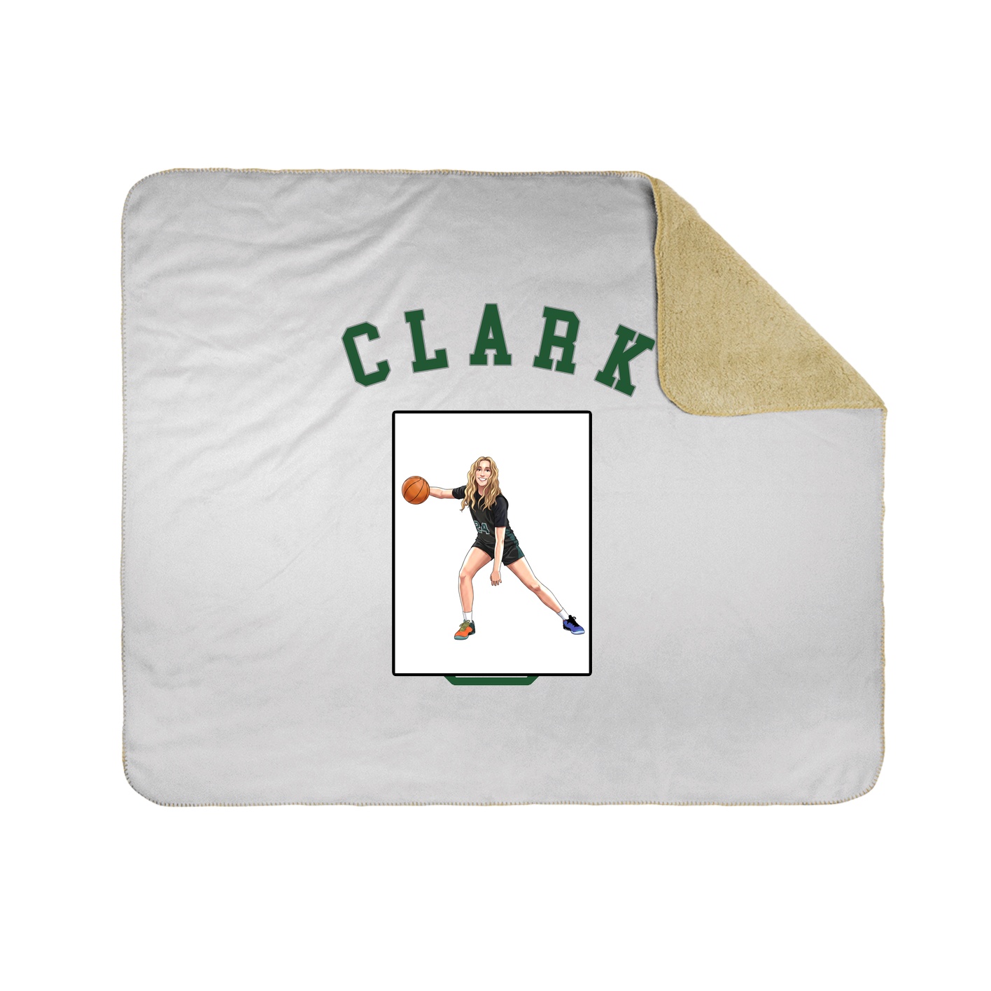 Throw Blanket — Shirsey Arch in White