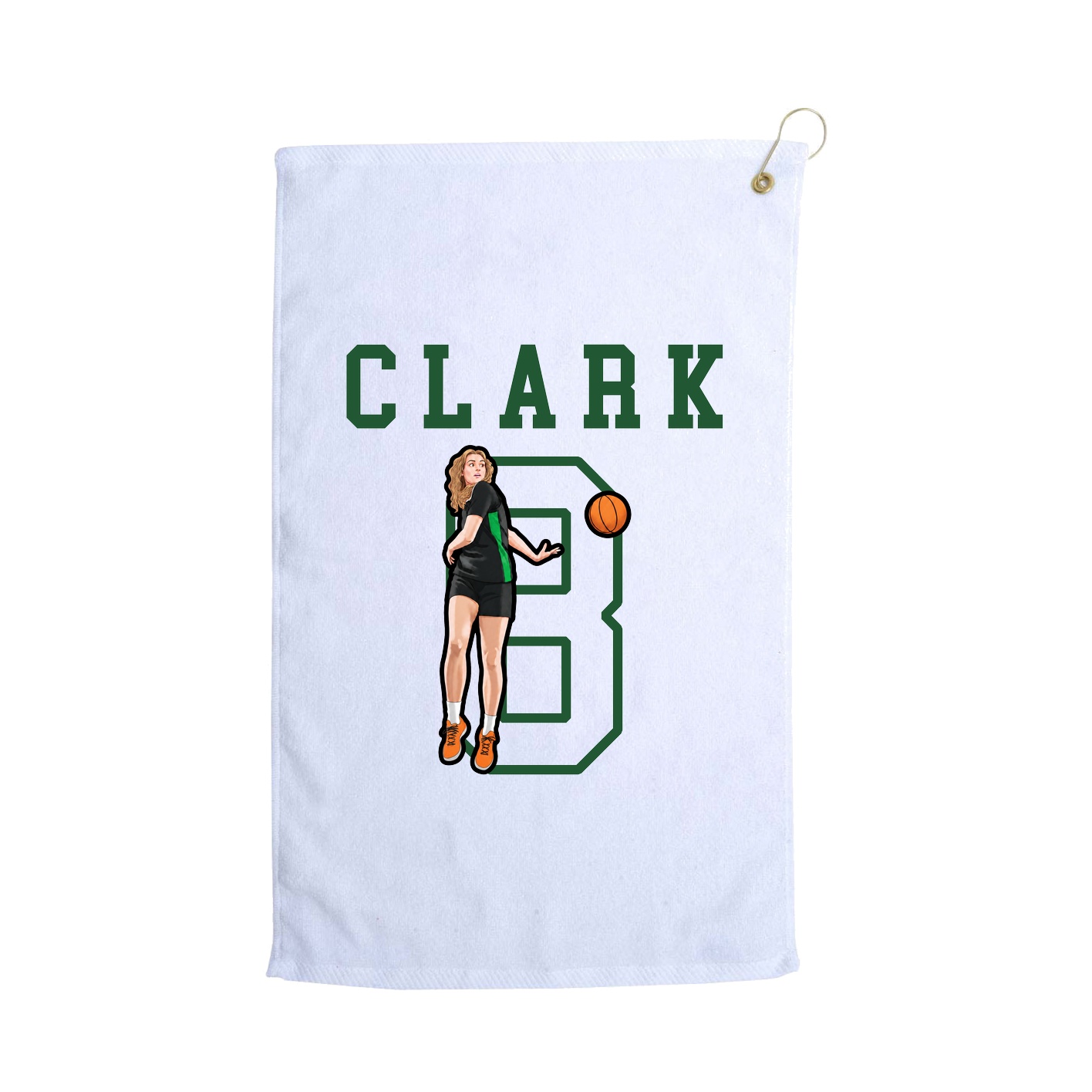 Golf Towel — Shirsey in White