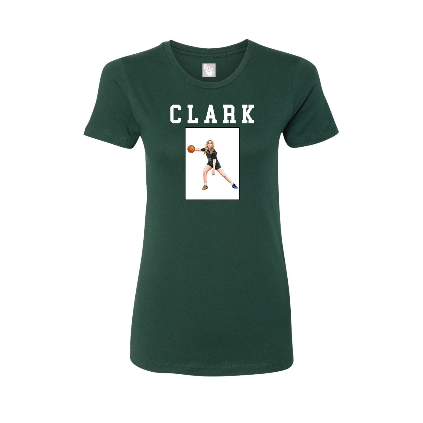 Fitted Women's Tee — Shirsey in Green