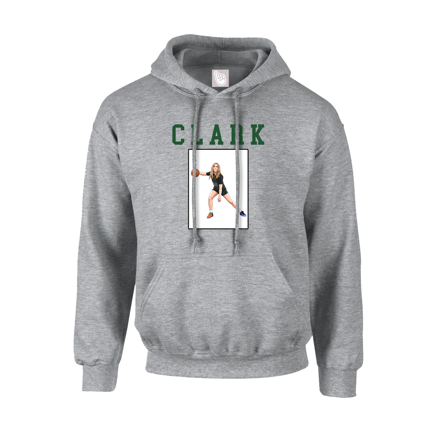 Hoodie — Shirsey in Grey