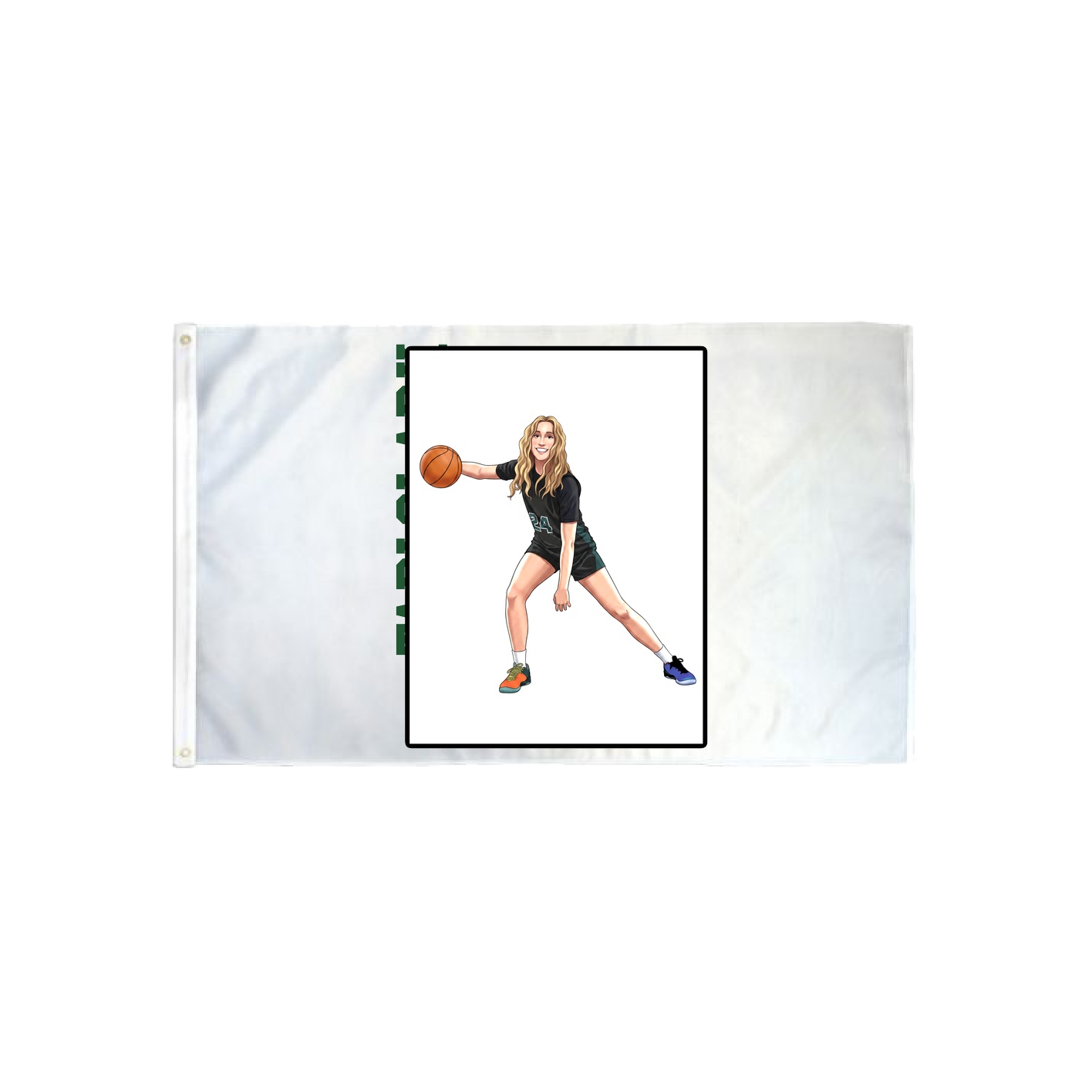 3x5 Flag — Name Vertical in Classic