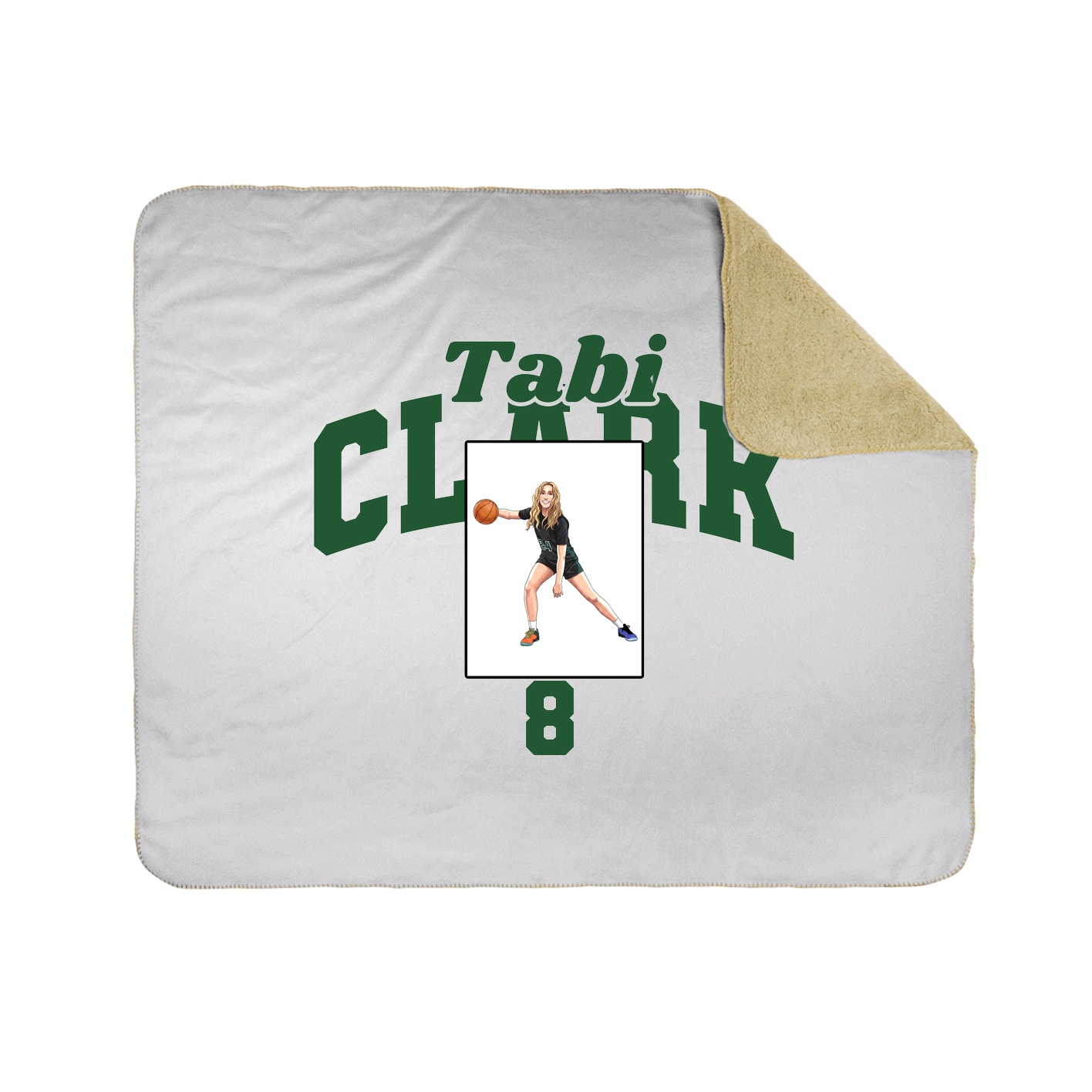 Throw Blanket — Signature Arch in White