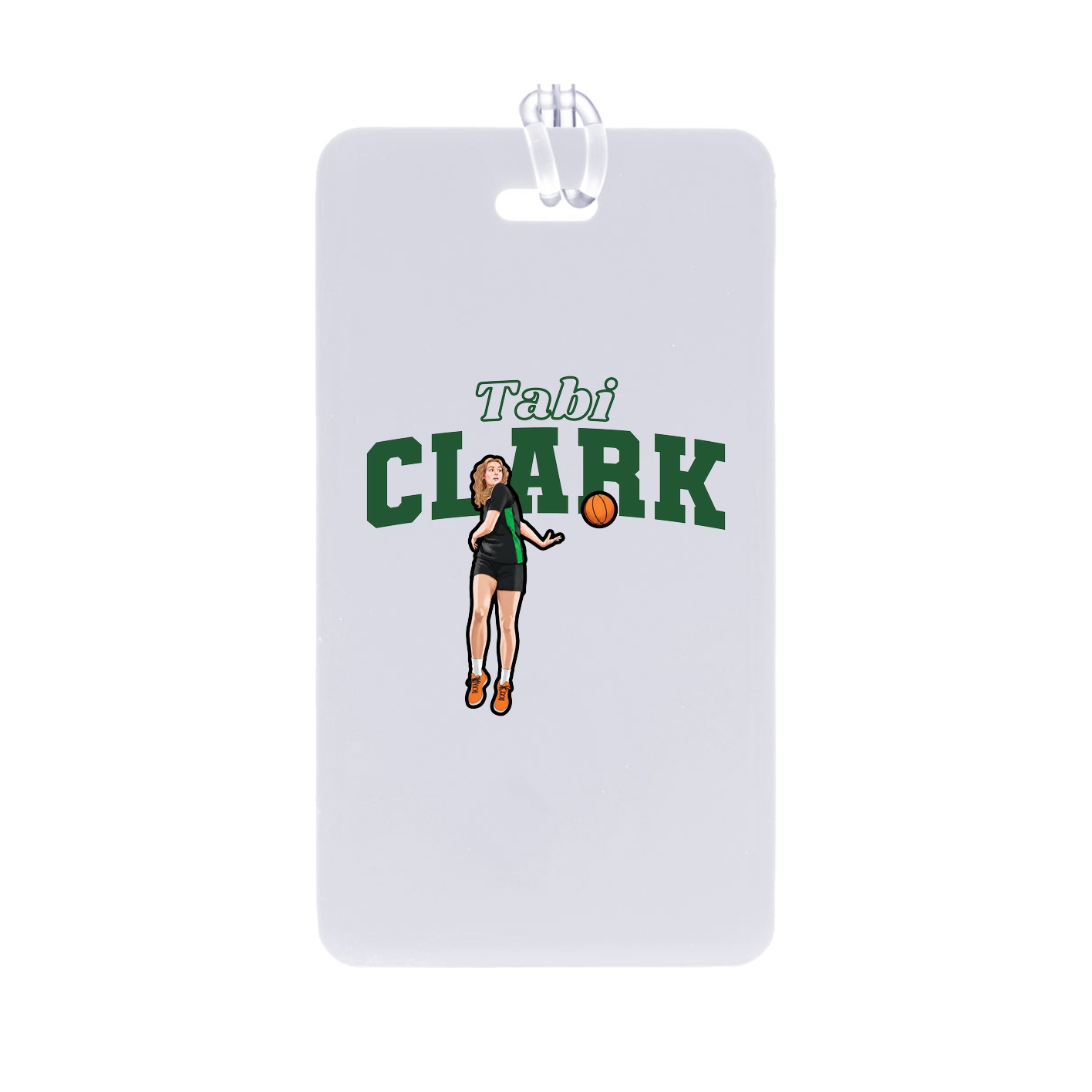 Bag Tag — Name Arch in Classic
