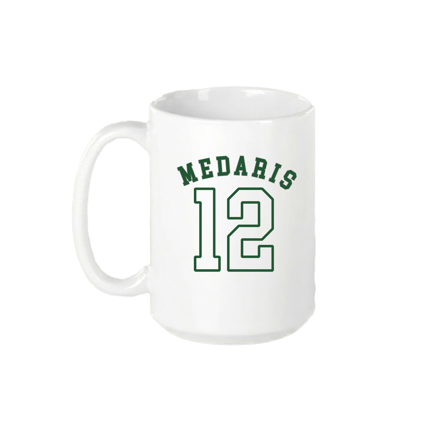 15oz Coffee Mug — Shirsey Arch in White