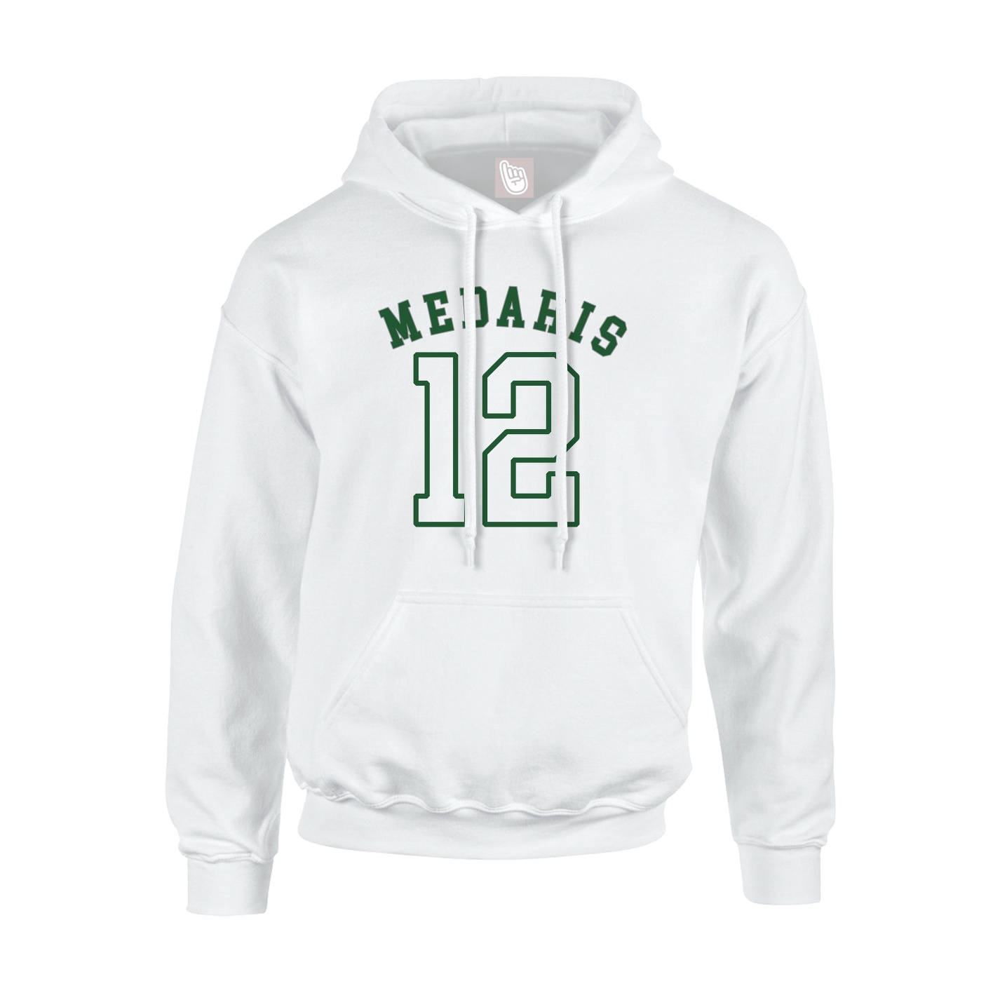 Youth Hoodie — Shirsey Arch in White