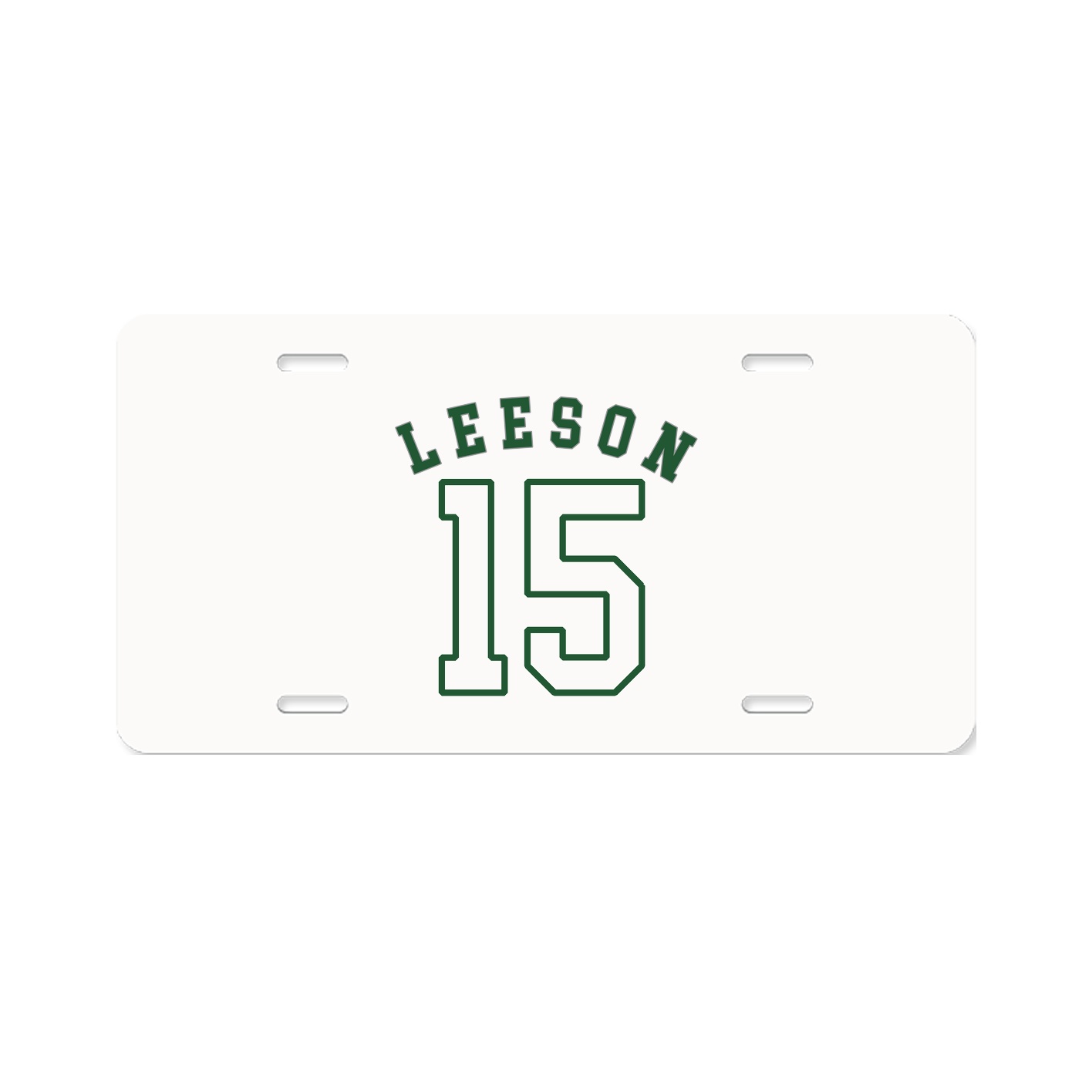 License Plate — Shirsey Arch in Classic