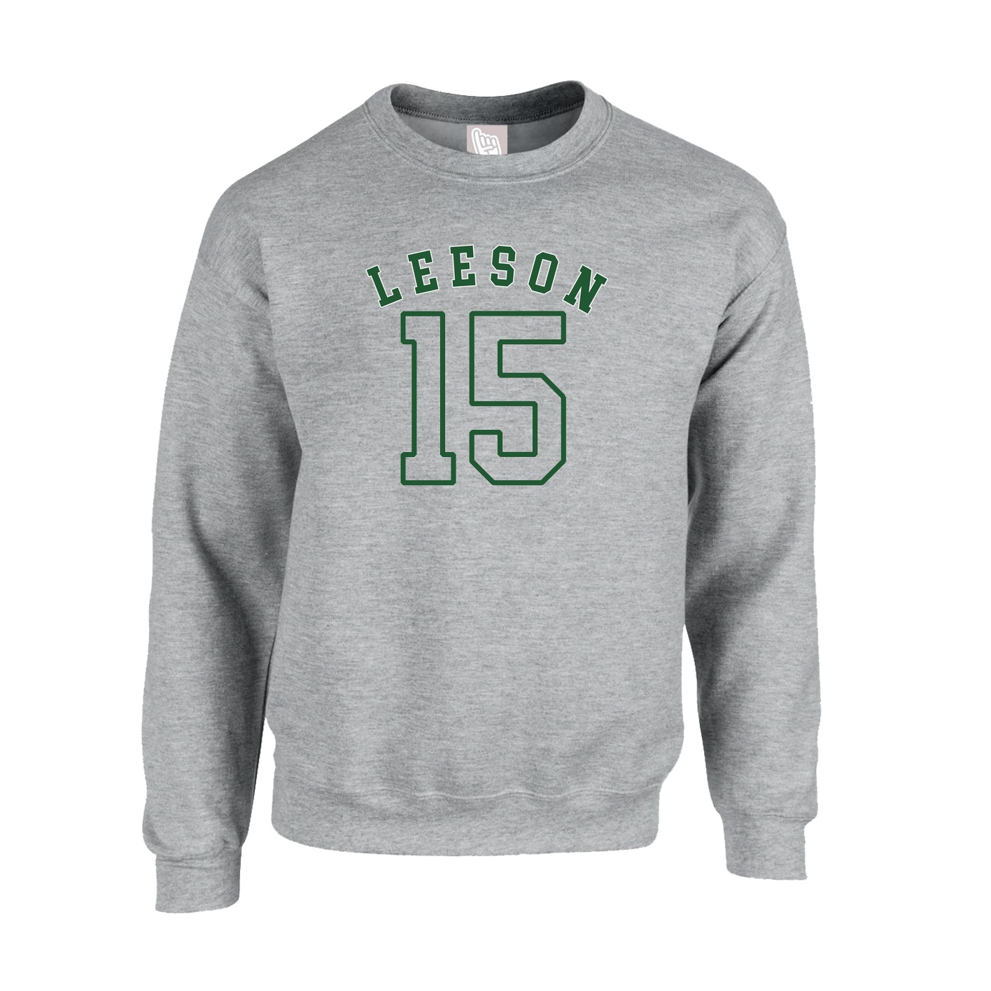 Fleece Crew — Shirsey Arch in Grey