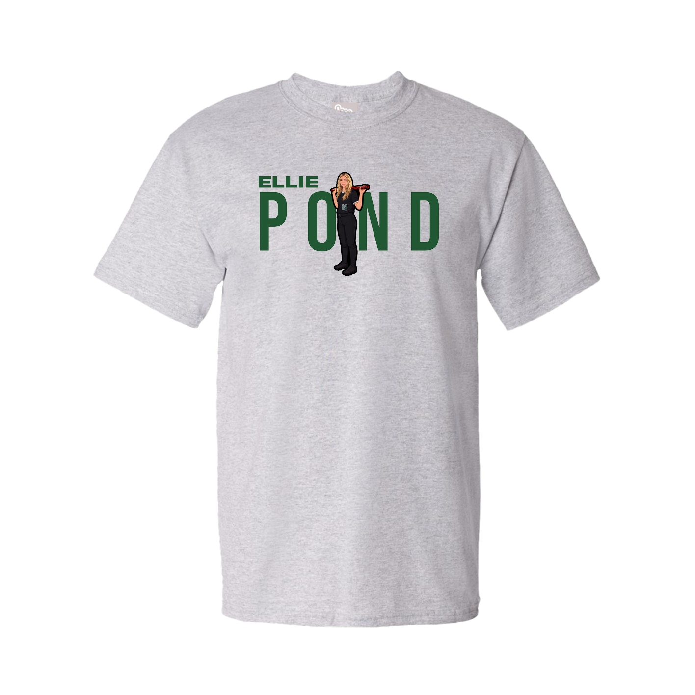 Tee — Player Name in Grey