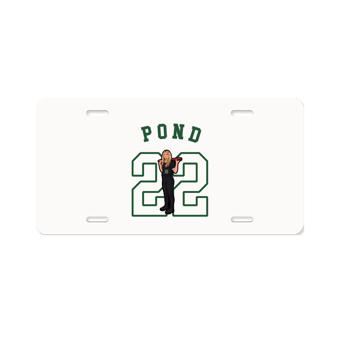 License Plate — Shirsey Arch in Classic