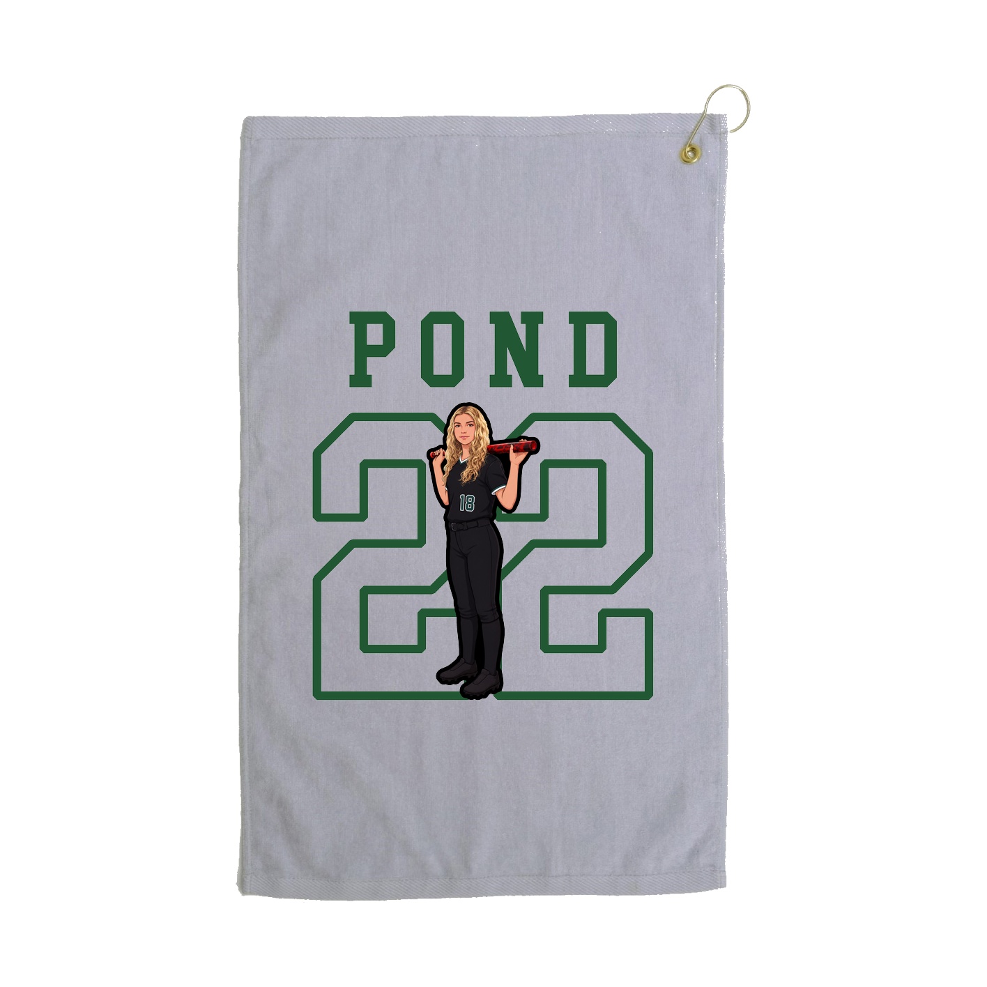 Golf Towel — Shirsey in Grey