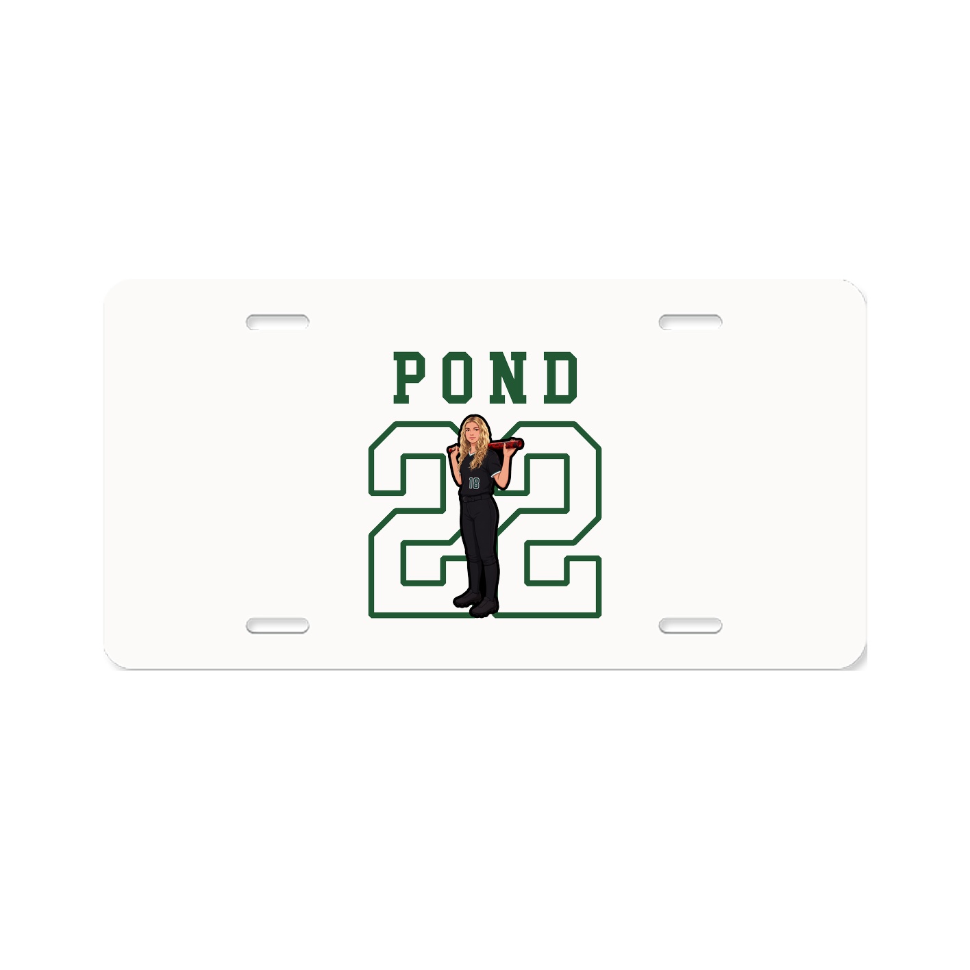 License Plate — Shirsey in Classic