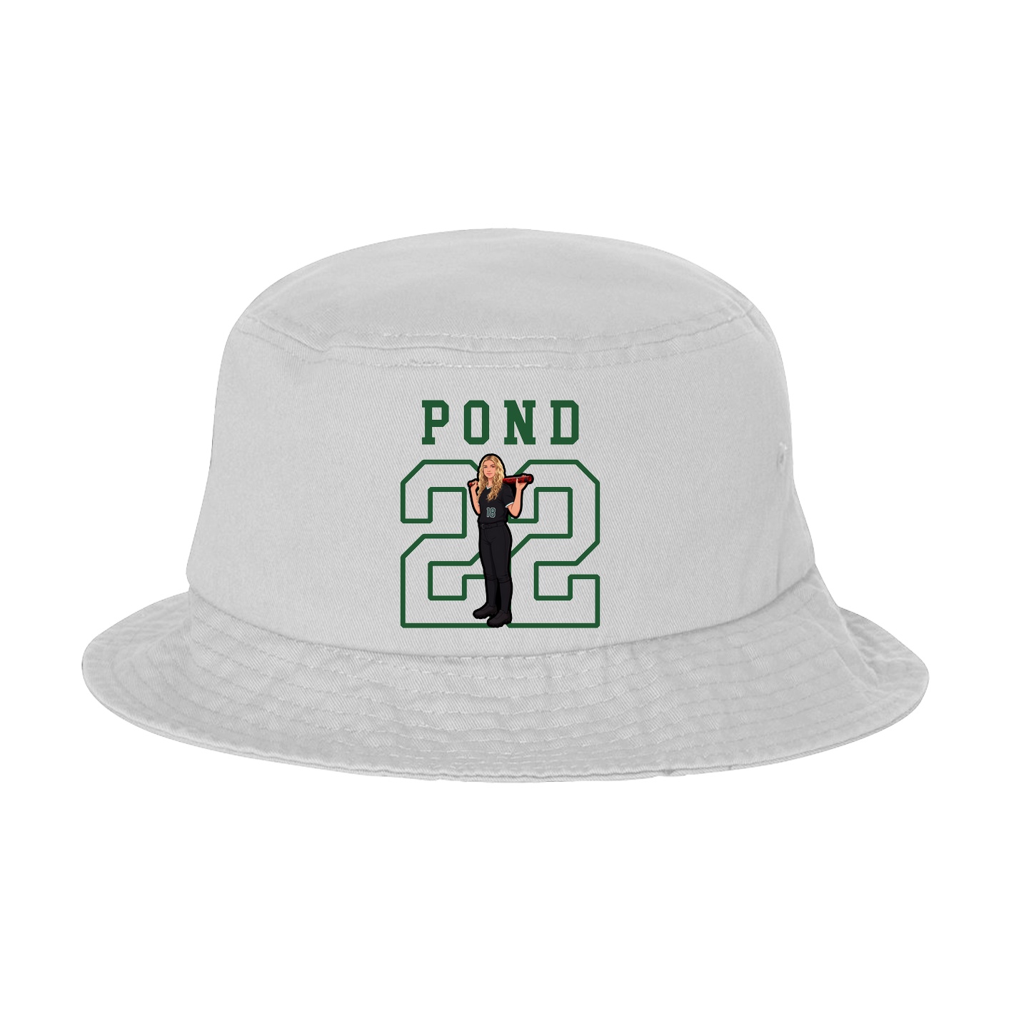 Bucket Cap — Shirsey in White
