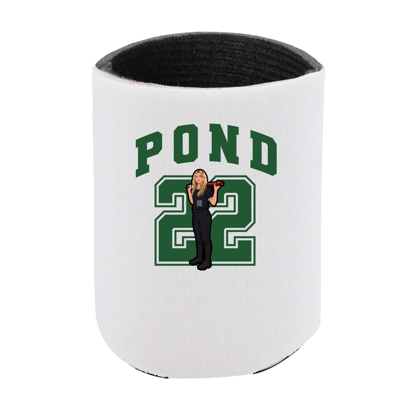 Can Holder — Number in White
