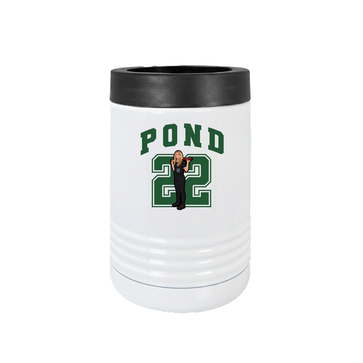 Beverage Holder — Number in White
