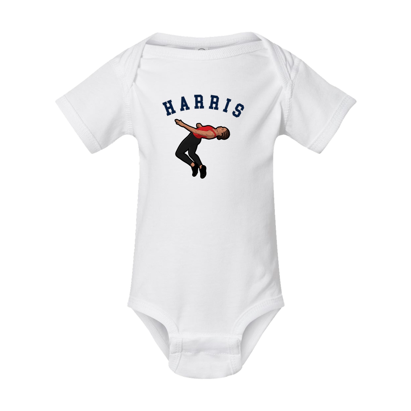 Baby Onesie — Shirsey Arch in White