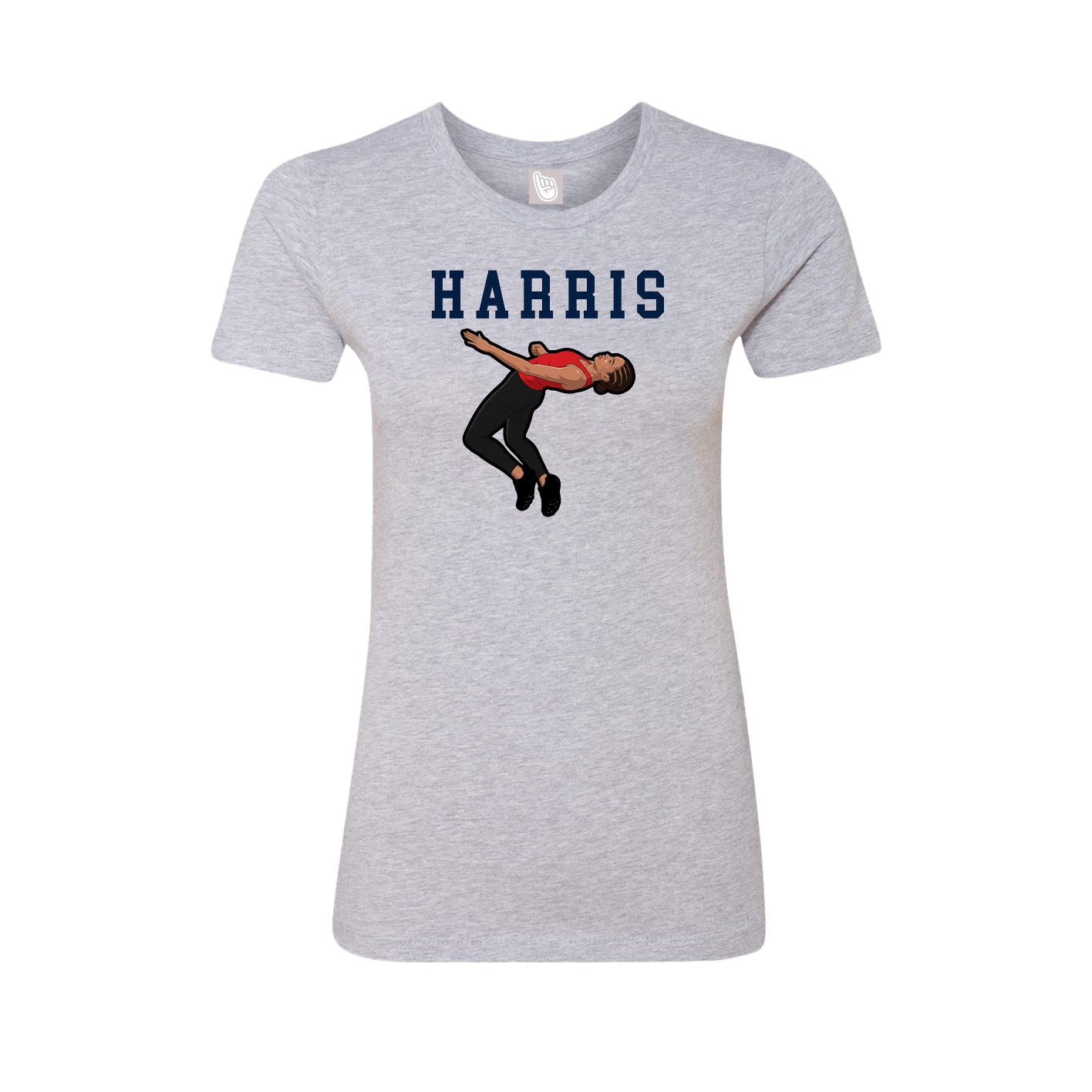 Fitted Women's Tee — Shirsey in Grey