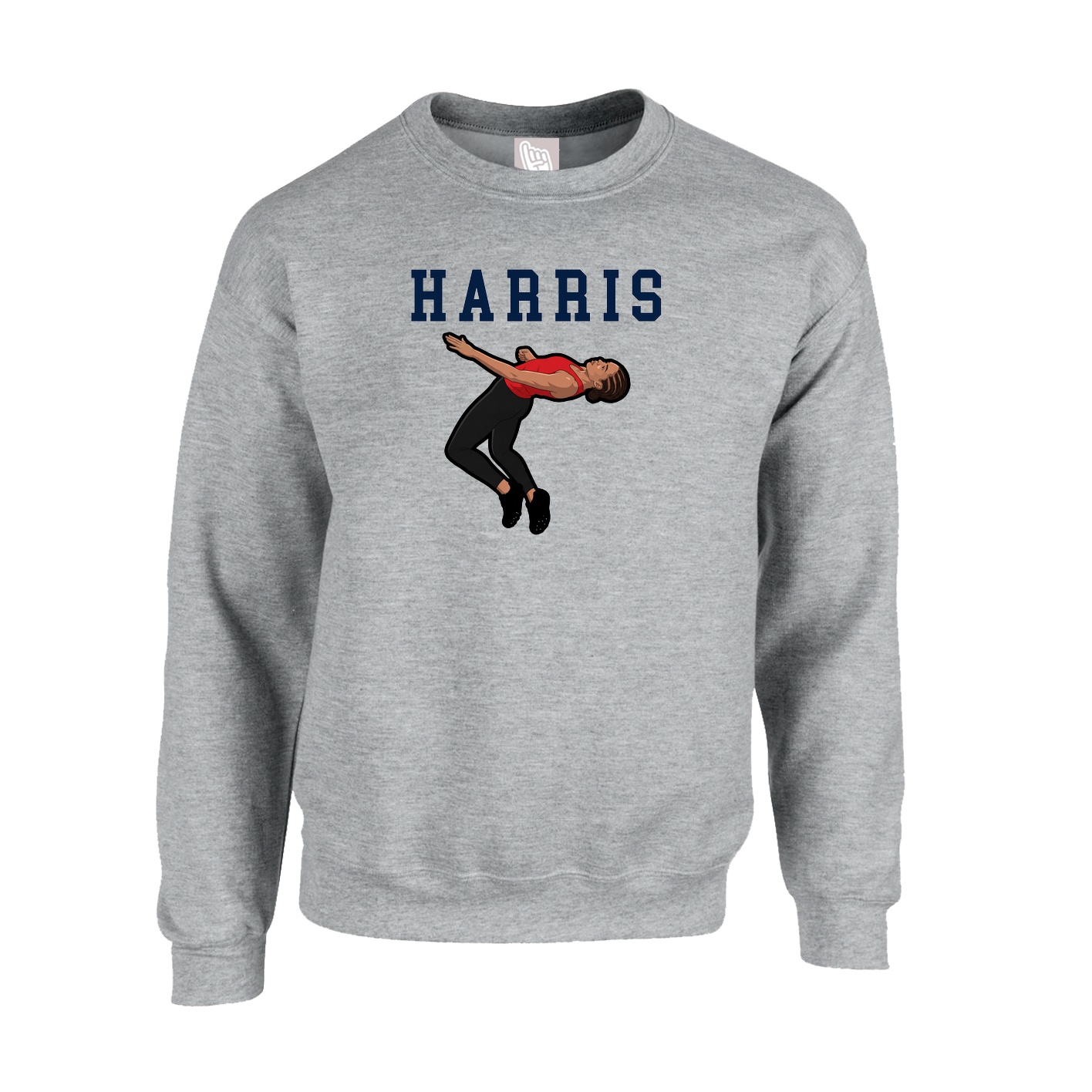 Fleece Crew — Shirsey in Grey