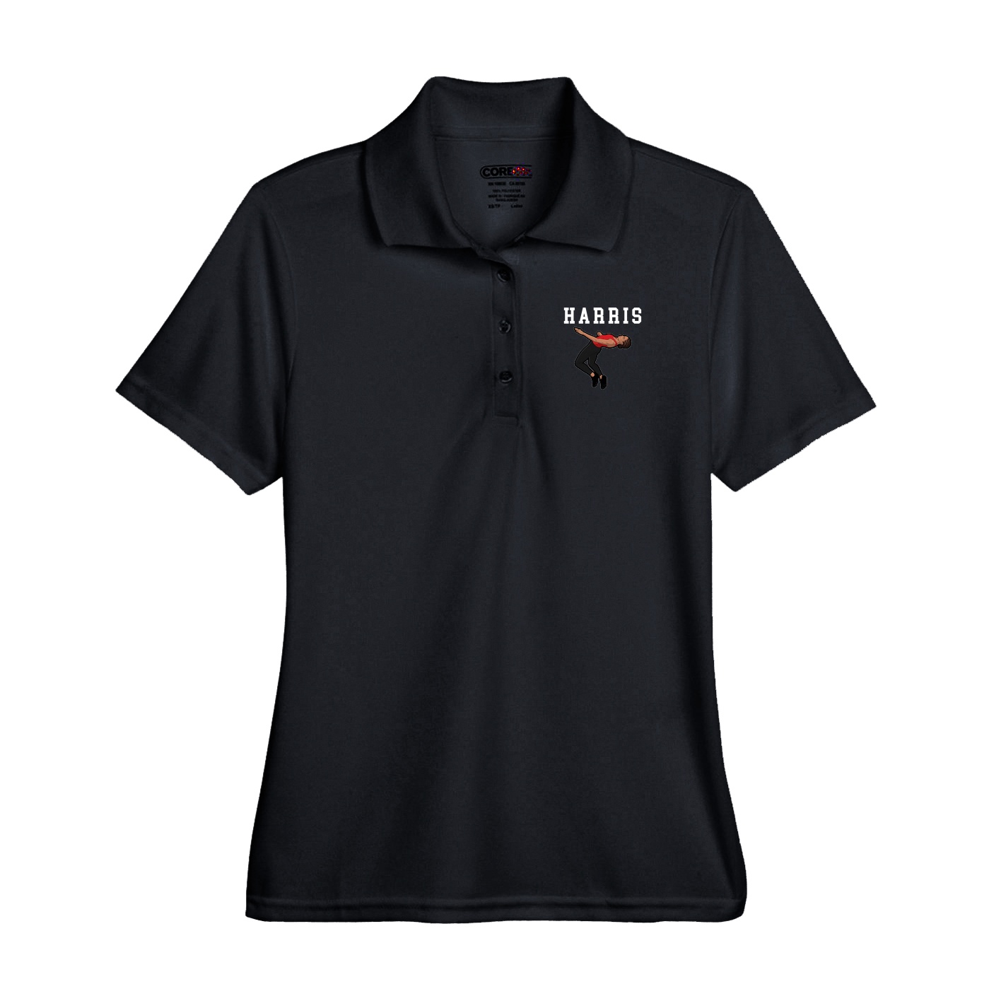 Performance Polo — Shirsey in Black