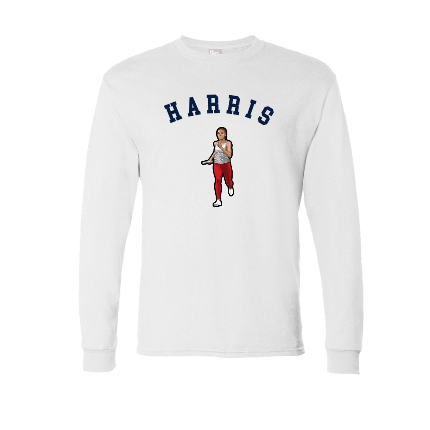Long Sleeve Tee — Shirsey Arch in White